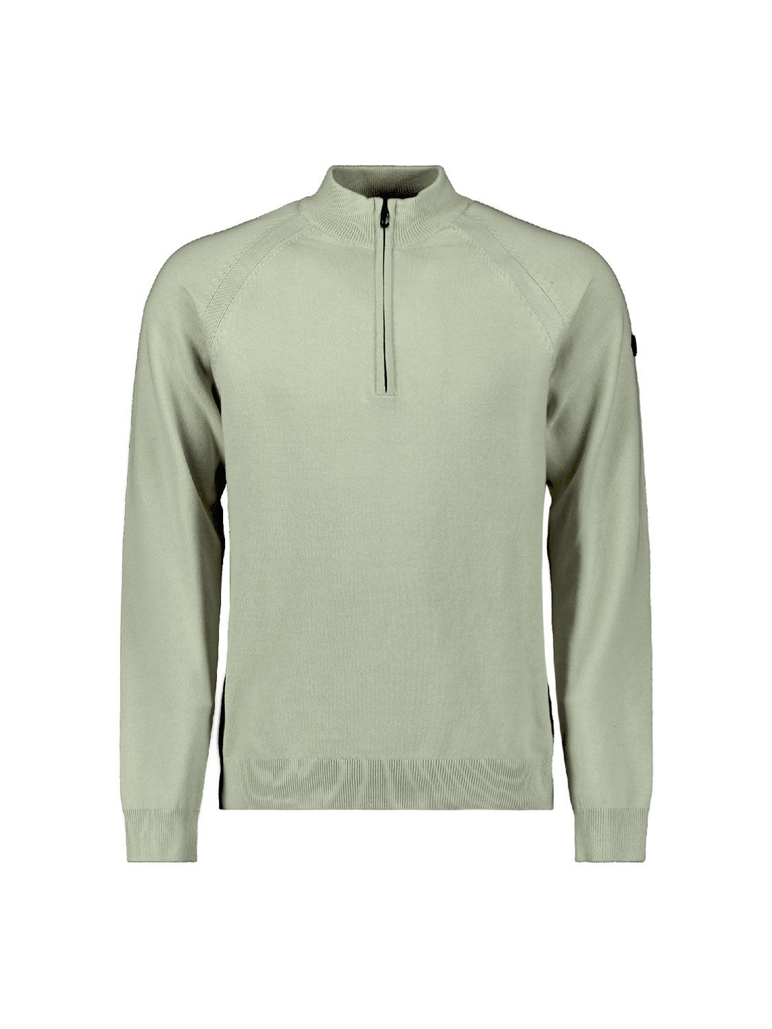 No Excess Pullover Half Zip High Collar Solid 197 light moss 2900160349040