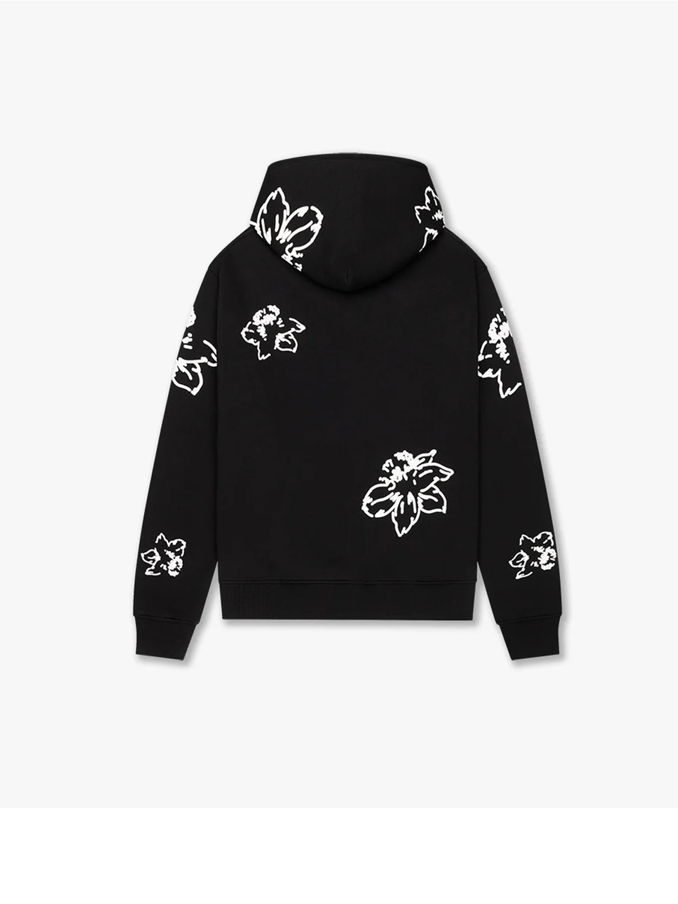 Croyez Flower Zip Hoodie Black 2900160354068