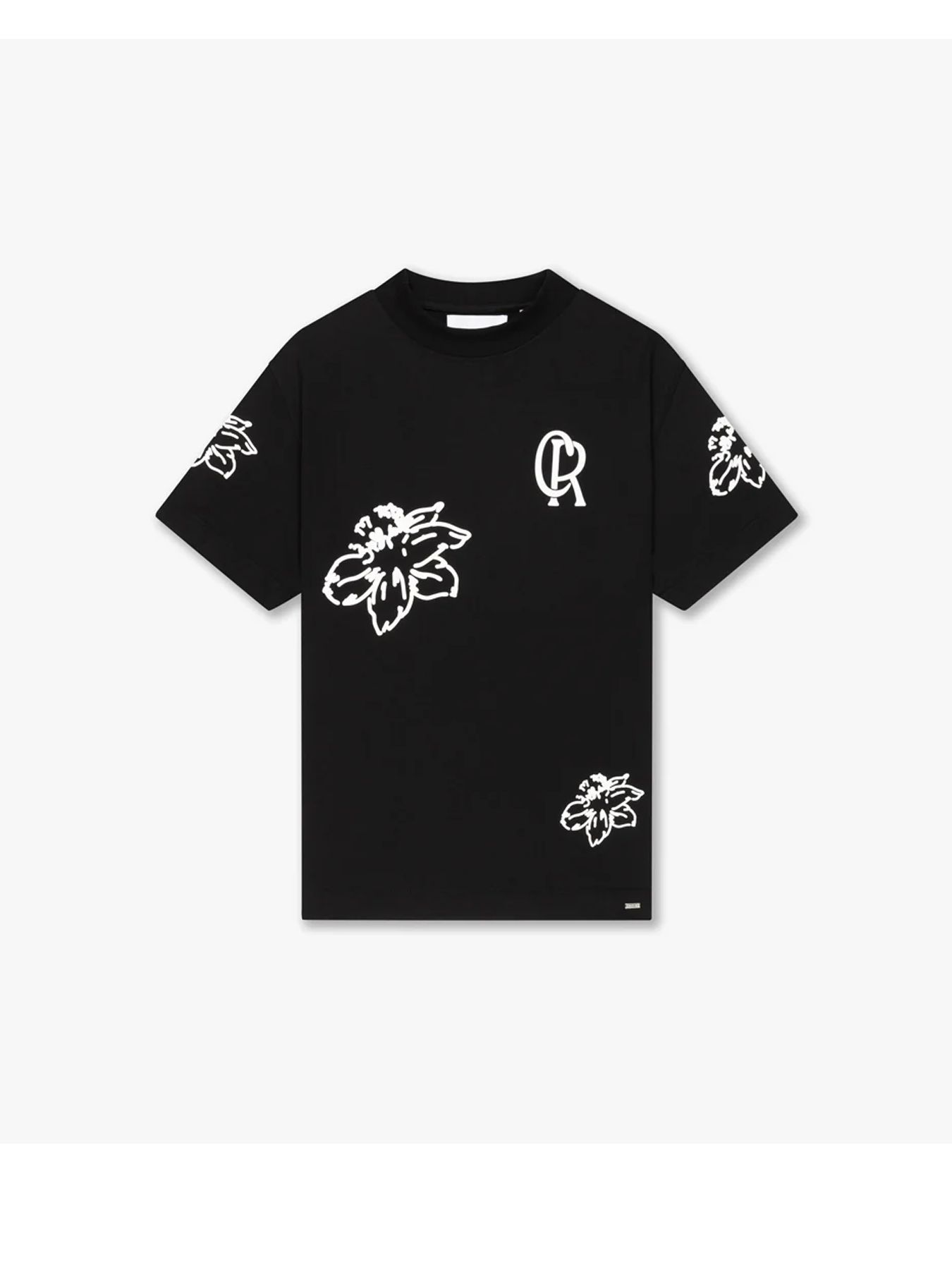 Croyez Flower T-shirt Black 2900160356048