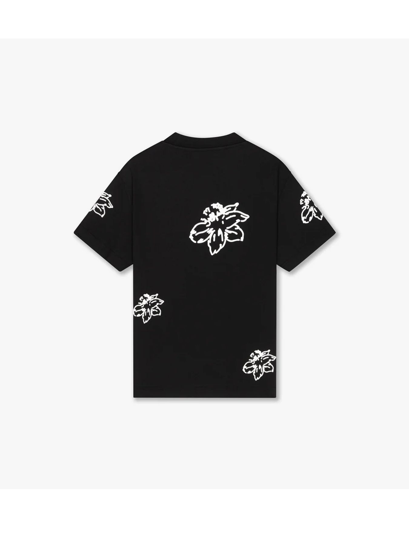 Croyez Flower T-shirt Black 2900160356079