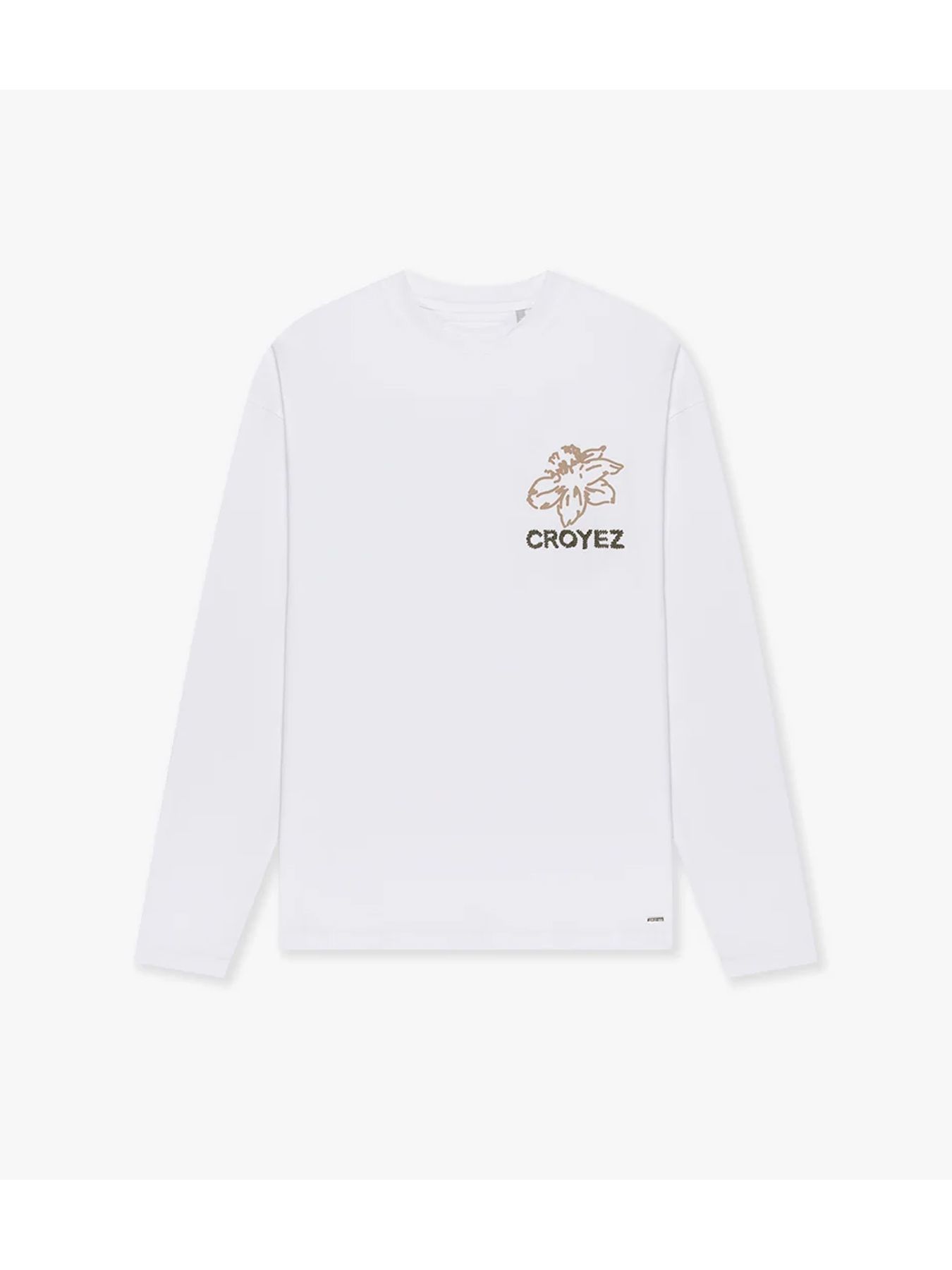 Croyez Gardener longsleeve t-shirt White 2900160357076