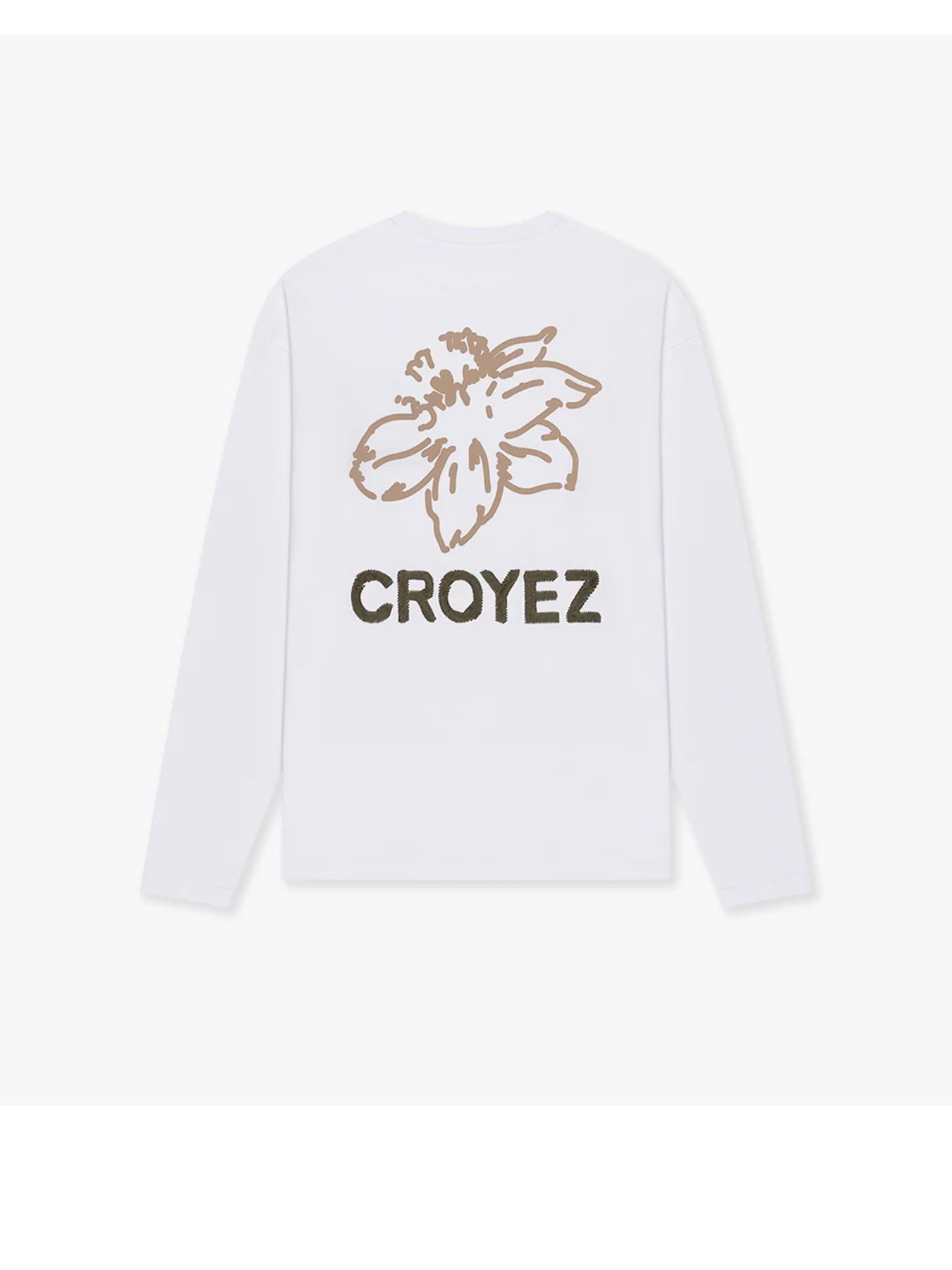 Croyez Gardener longsleeve t-shirt White 2900160357038
