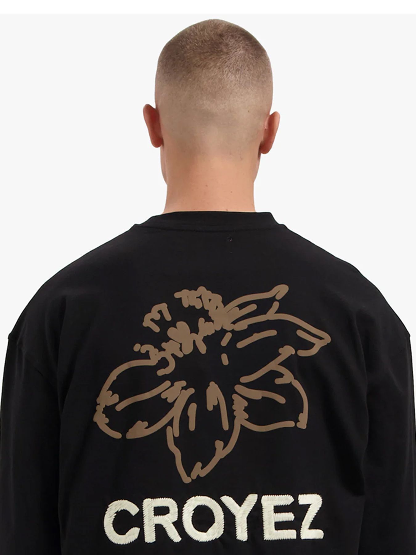 Croyez Gardener longsleeve t-shirt Black 2900160358035