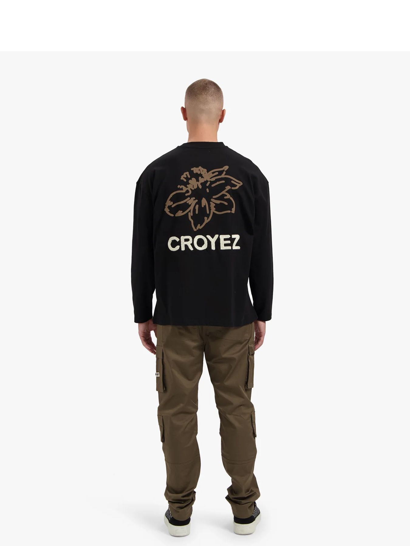 Croyez Gardener longsleeve t-shirt Black 2900160358035
