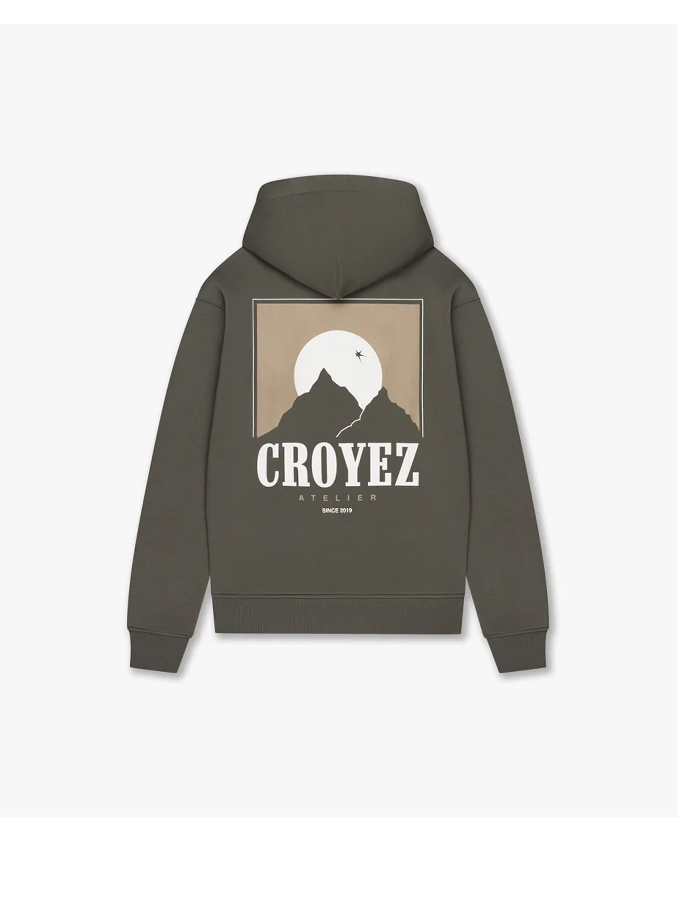 Croyez Slopes Hoodie Dusty Olive 2900160360038