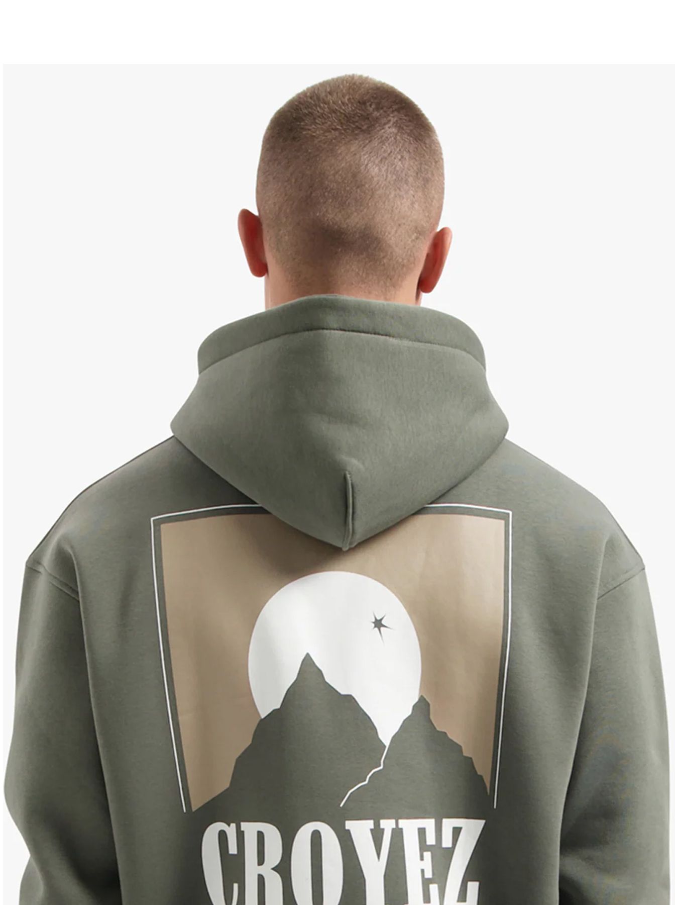 Croyez Slopes Hoodie Dusty Olive 2900160360038