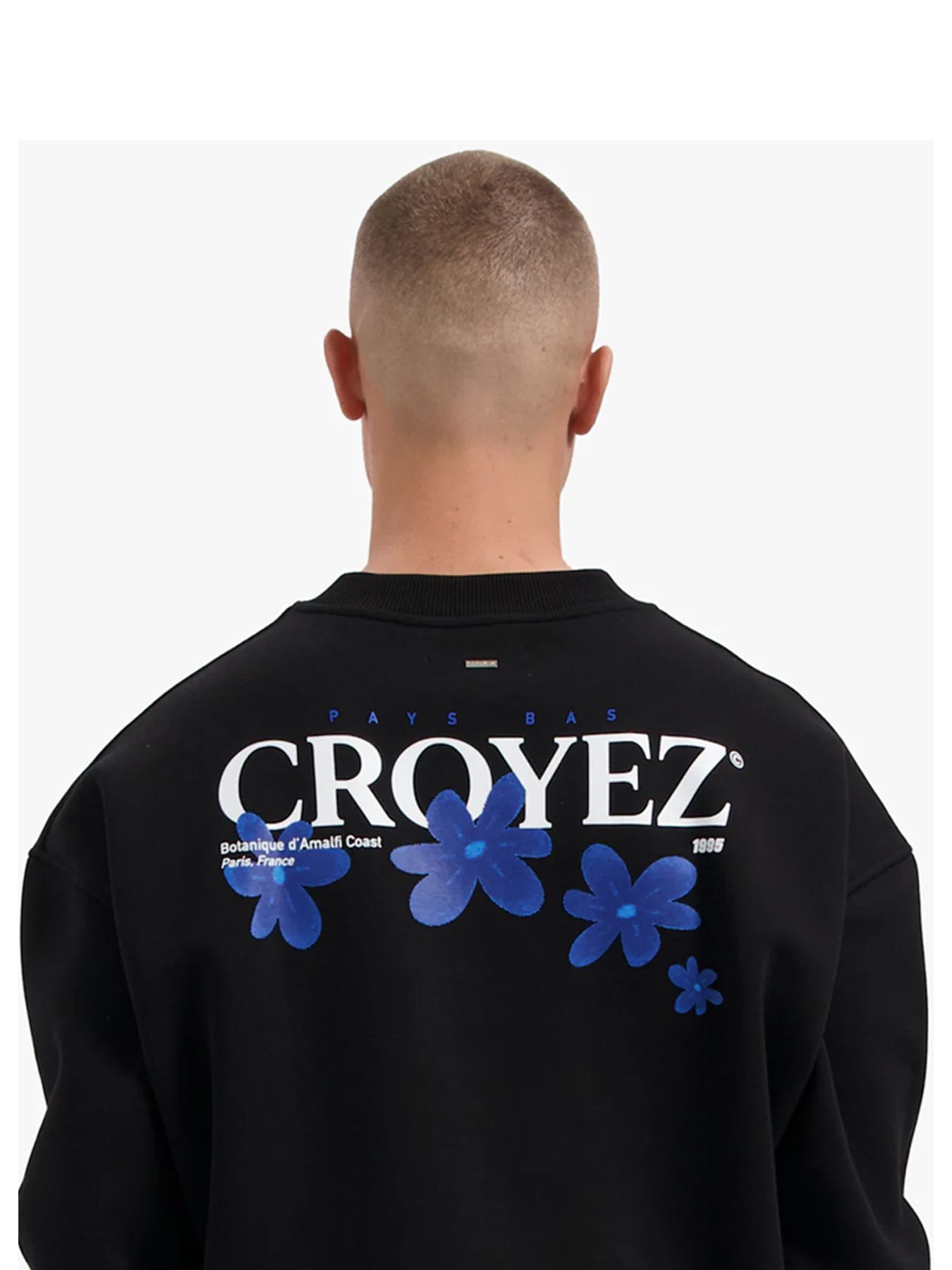 Croyez Botanique Sweater Black/Cobalt 2900160361073