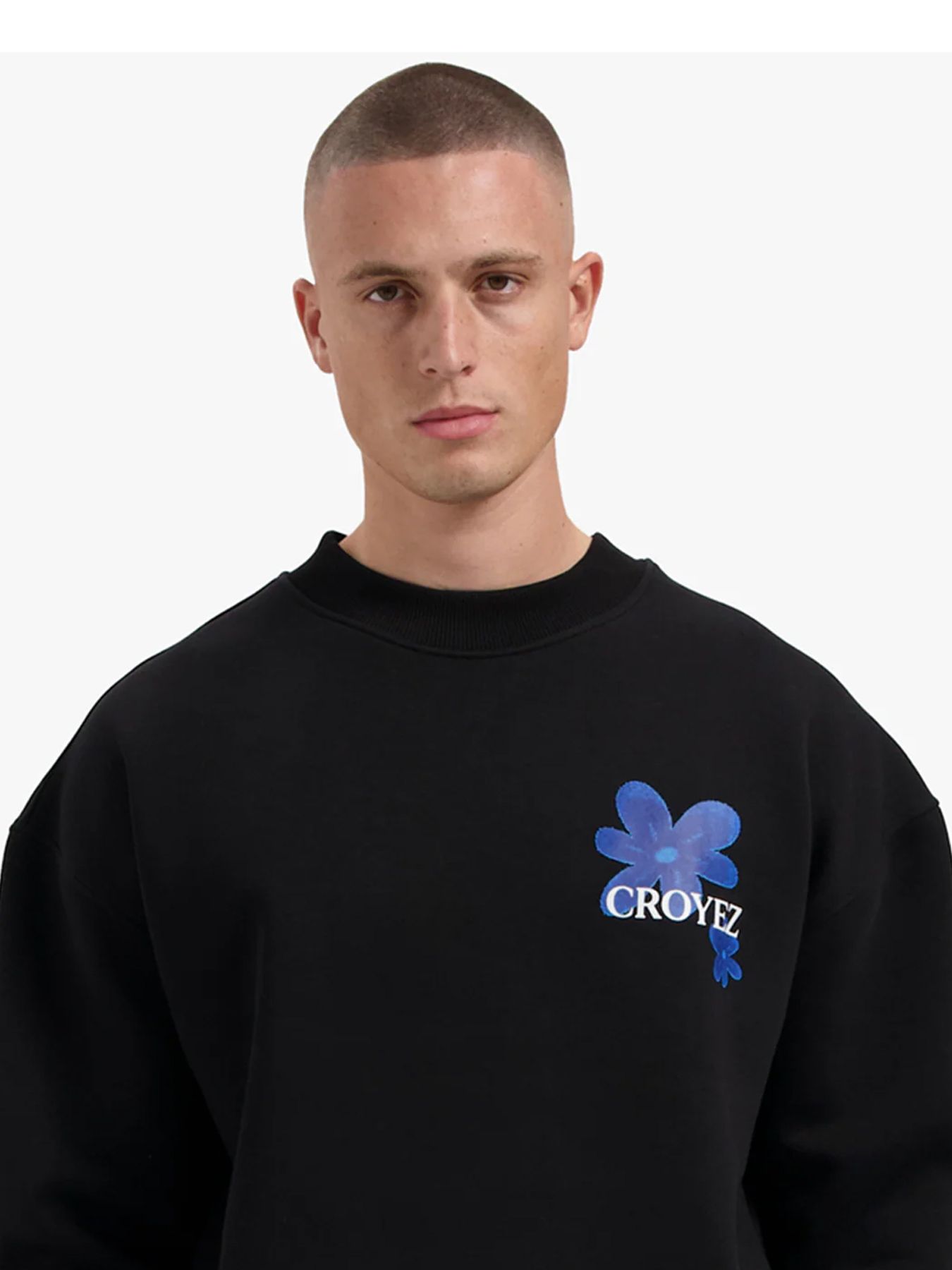Croyez Botanique Sweater Black/Cobalt 2900160361073