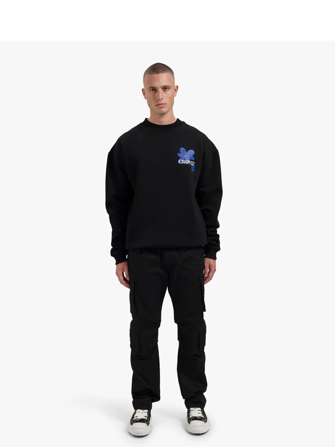 Croyez Botanique Sweater Black/Cobalt 2900160361073