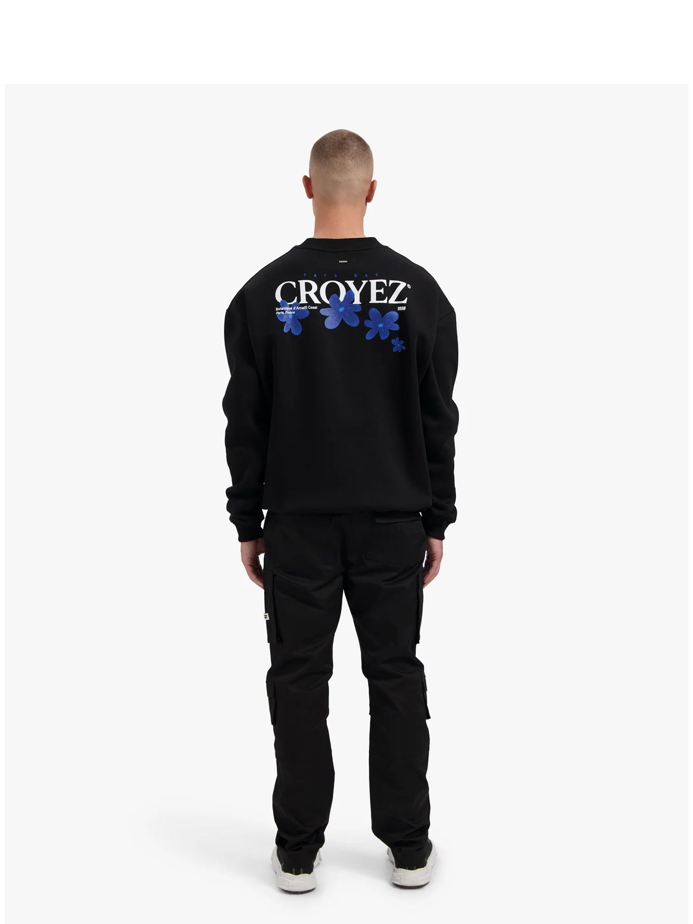 Croyez Botanique Sweater Black/Cobalt 2900160361073