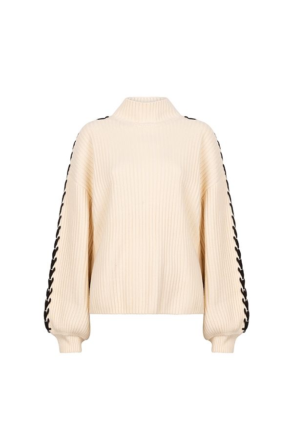 Lofty Manner Sweater Evelyn 101 off white 2900160367037