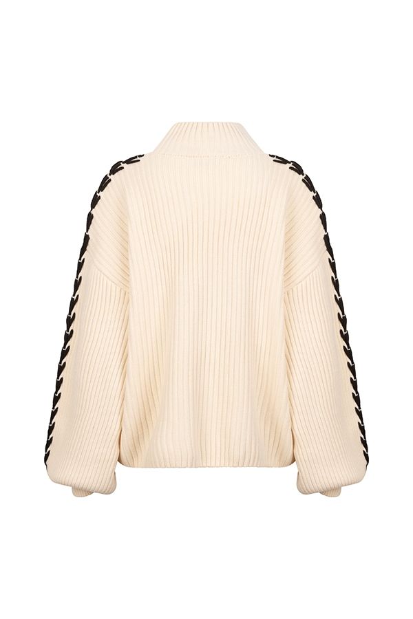 Lofty Manner Sweater Evelyn 101 off white 2900160367044