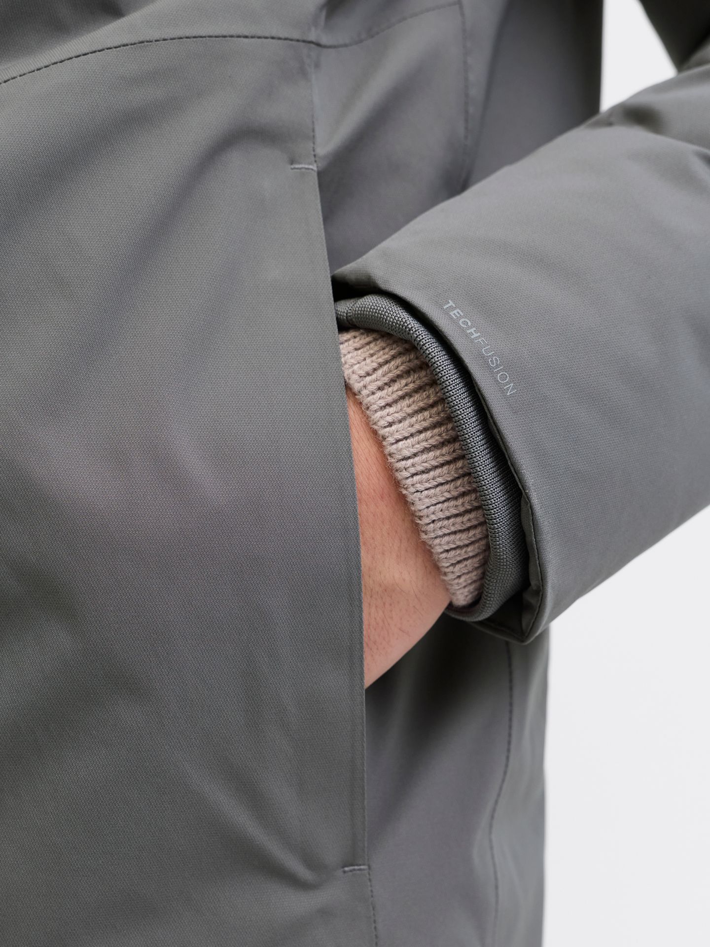 Jack & Jones JJEKEEN PARKA AW25 SN Castlerock 2900160377012