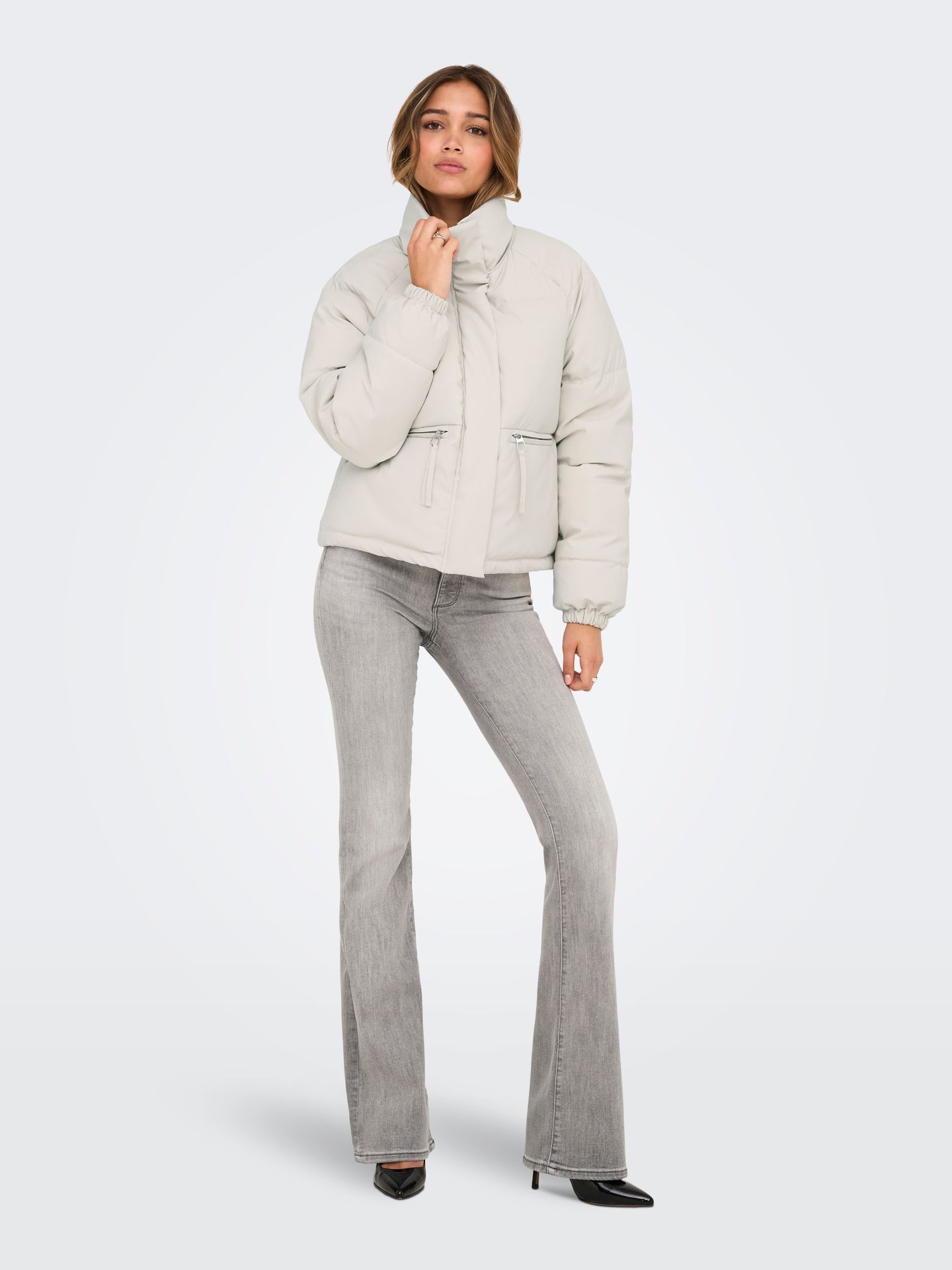 Only JDYFREY FLOTTE SHORT JACKET OTW YFM Moonbeam 2900160378057