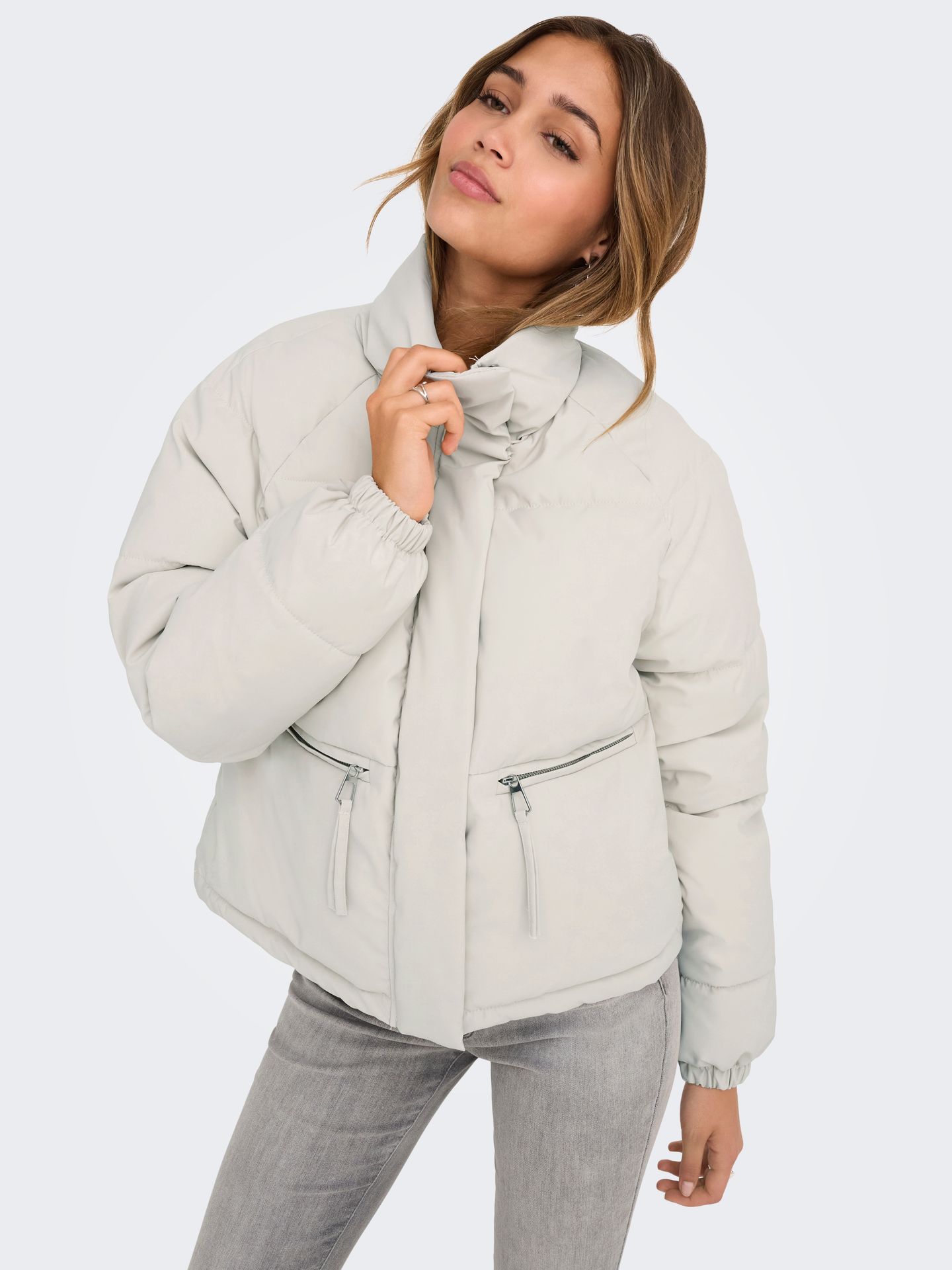 Only JDYFREY FLOTTE SHORT JACKET OTW YFM Moonbeam 2900160378057