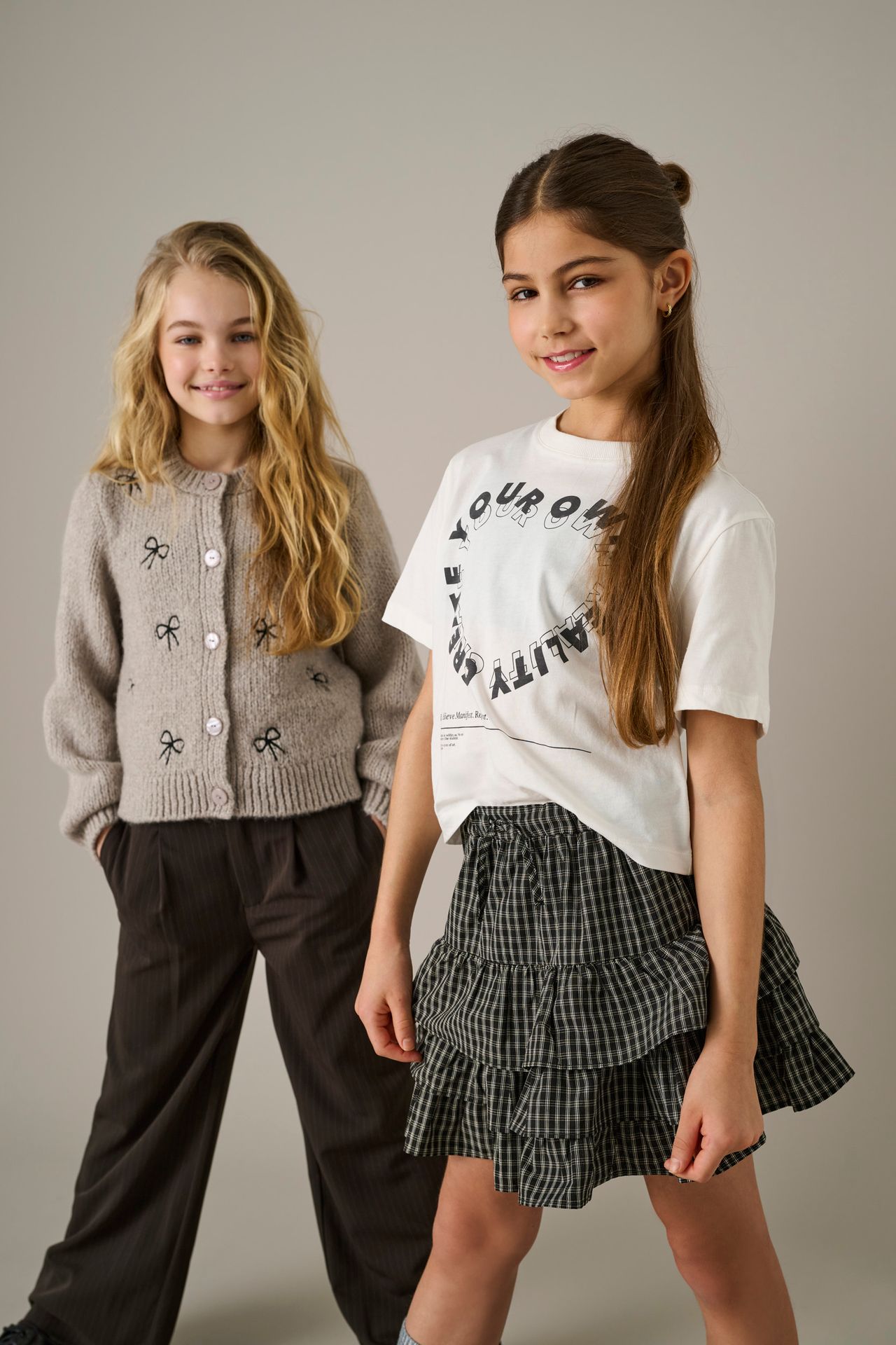 Only KOGCODY L/S O-NECK BOW CARDIGAN KNT Pumice Stone/LEO AOP 2900160381026