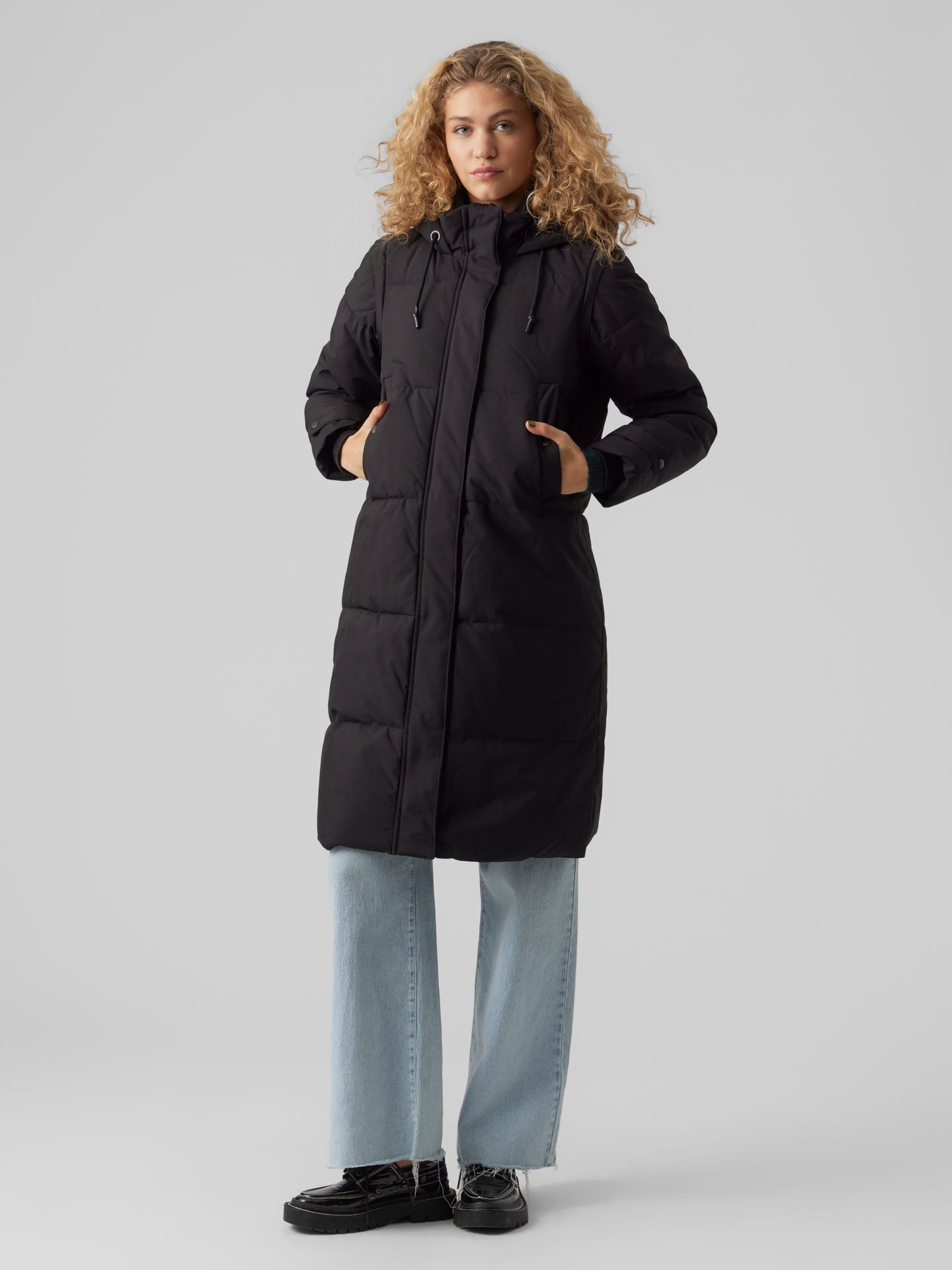 Vero Moda VMMARGARET LONG COAT GA NOOS Black 00115256-EKA26011400000025