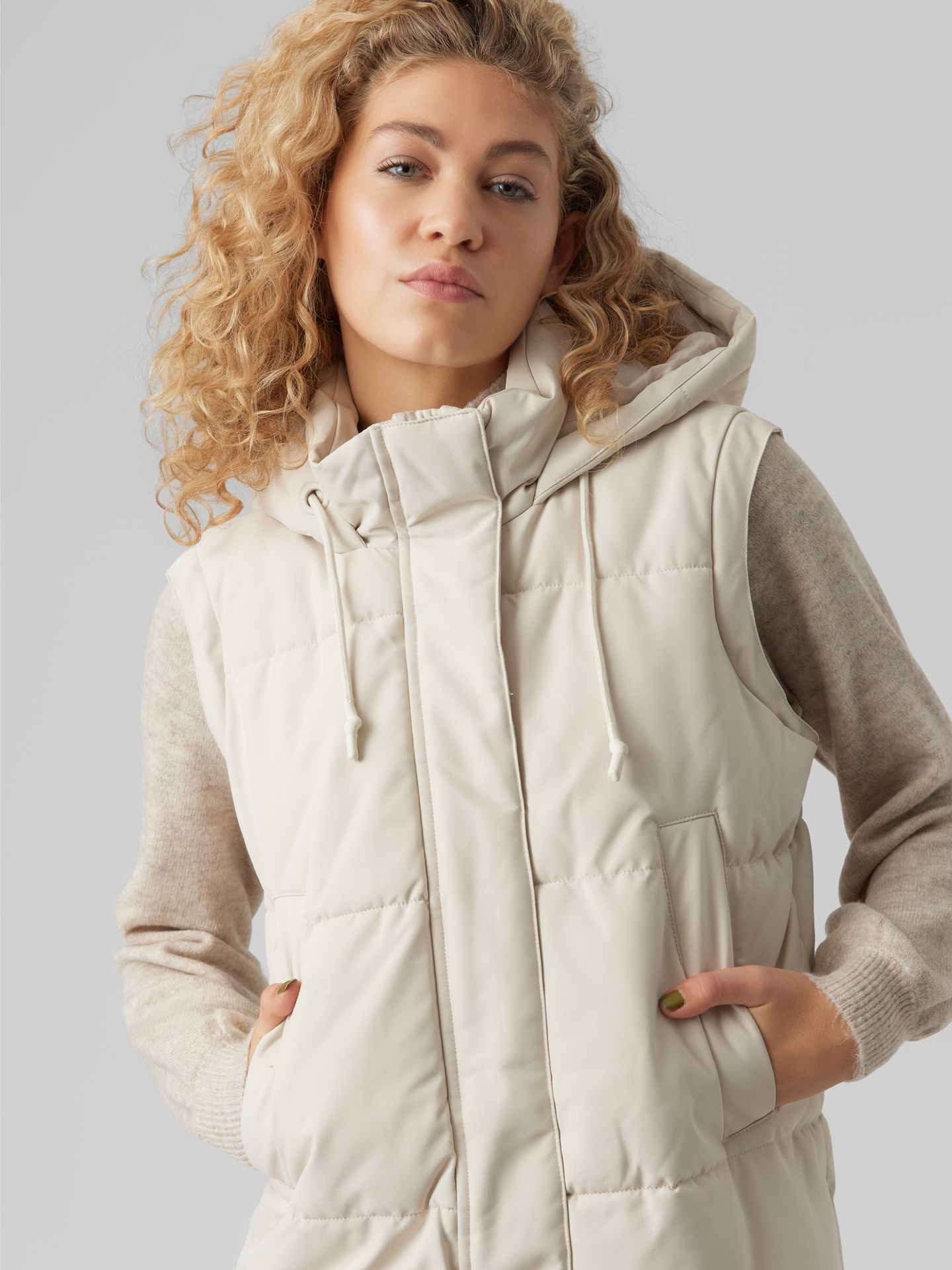 Vero Moda VMMARGARET LONG COAT GA NOOS Oatmeal 2900160384034