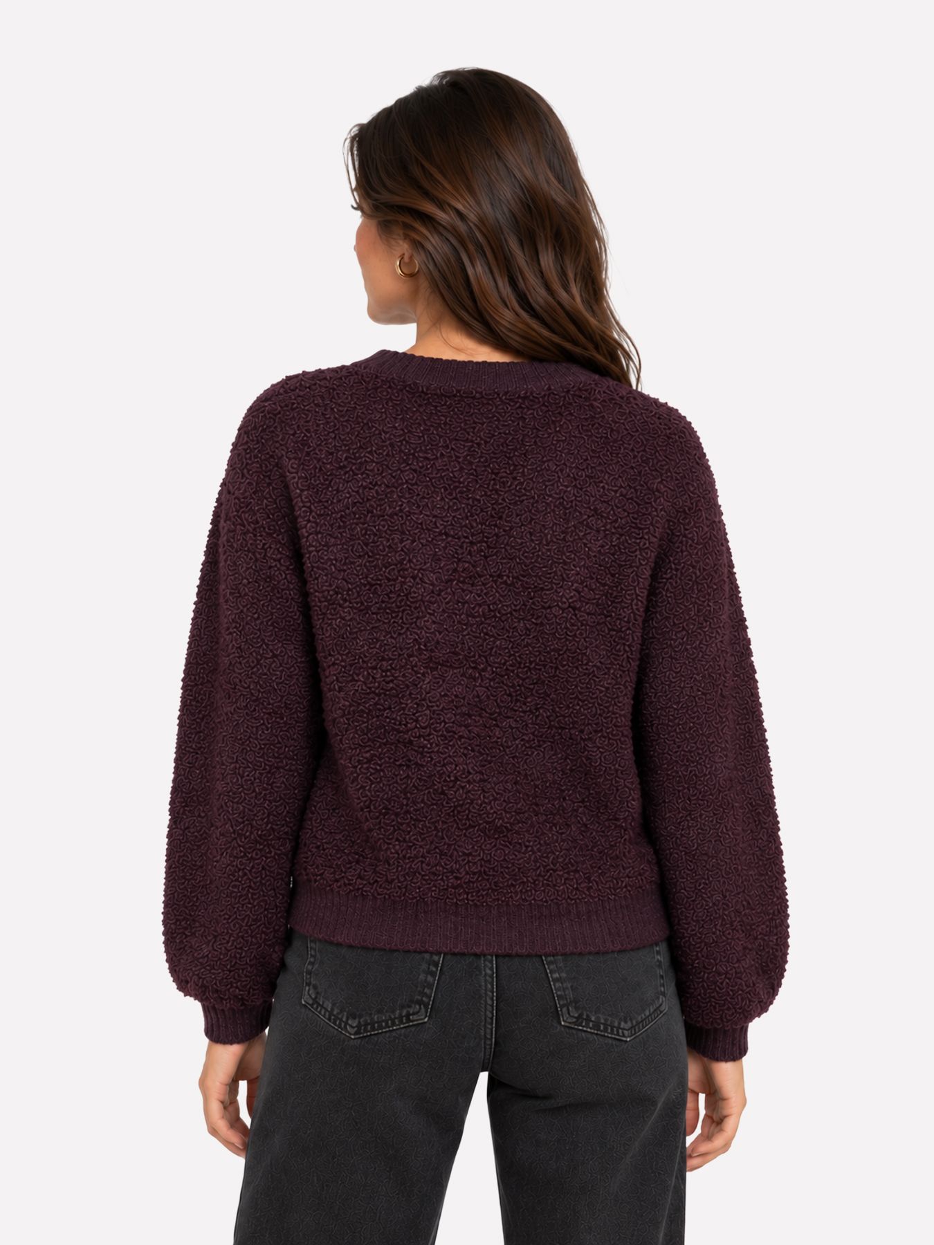 Only JDYEIRA LIFE L/S ONECK CARDIGAN KNT Plum Perfect 2900171067049