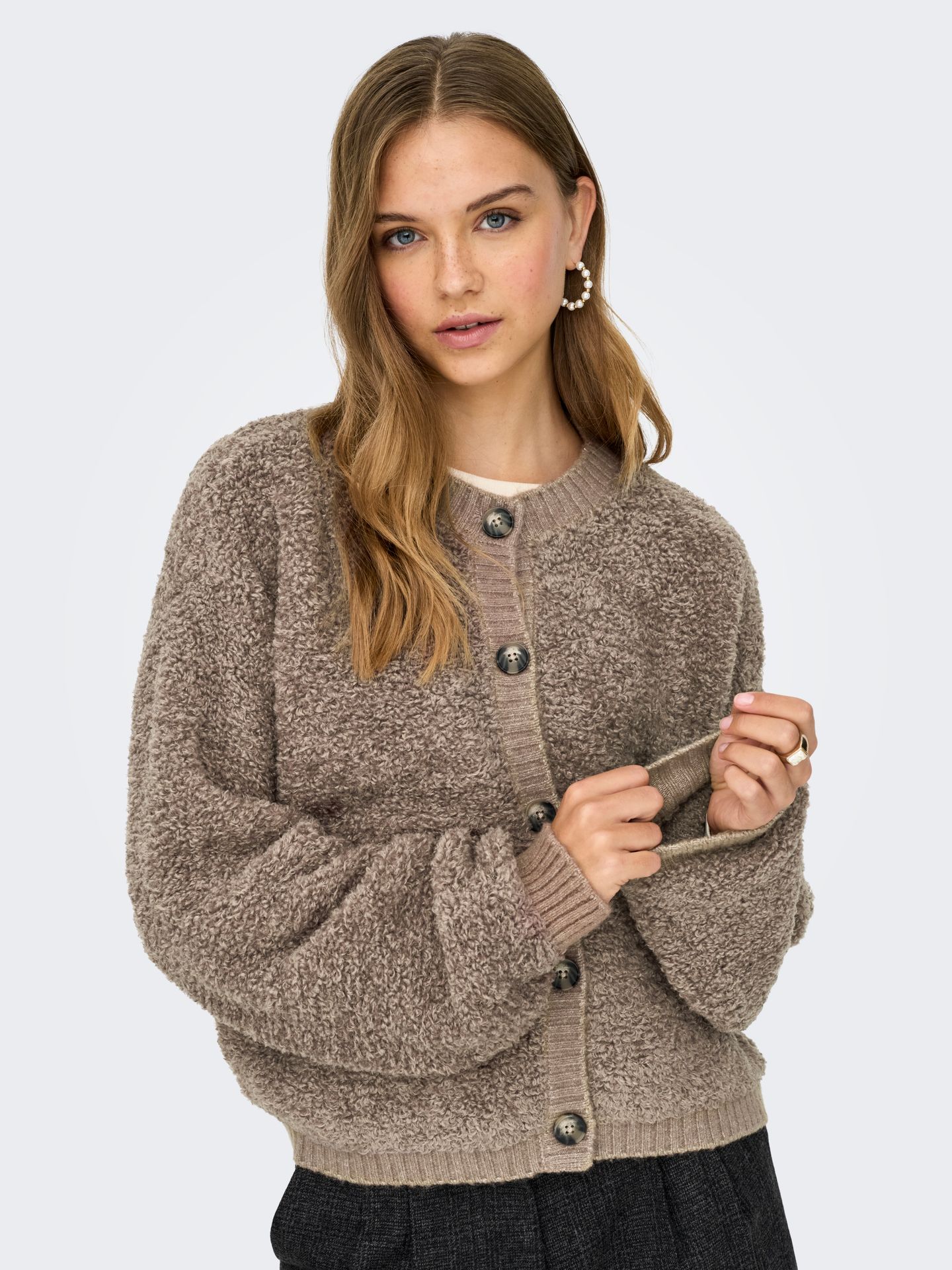 JDY JDYEIRA LIFE L/S ONECK CARDIGAN KNT Mountain Trail 2900161538047