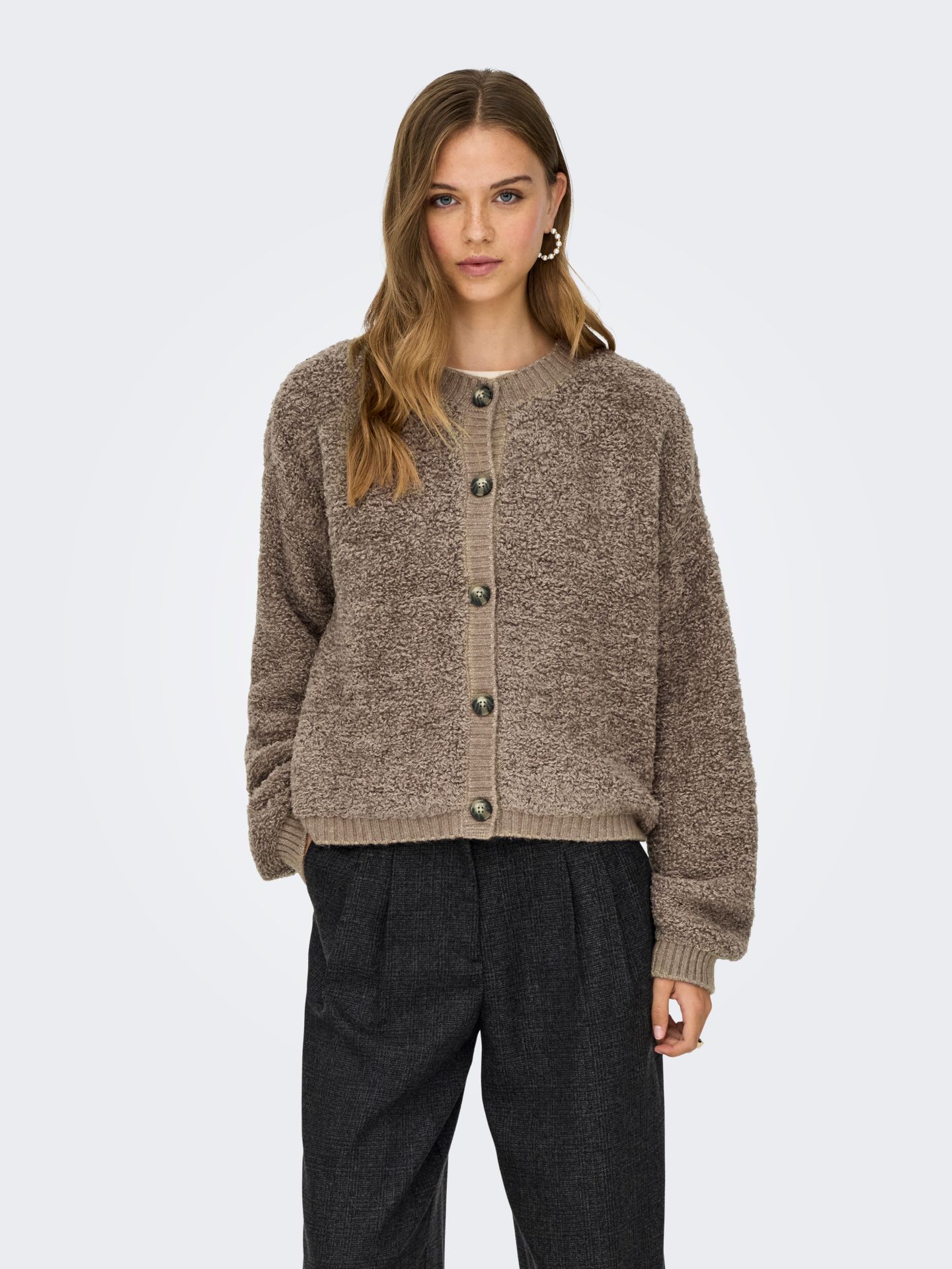 JDY JDYEIRA LIFE L/S ONECK CARDIGAN KNT Mountain Trail 2900161538047