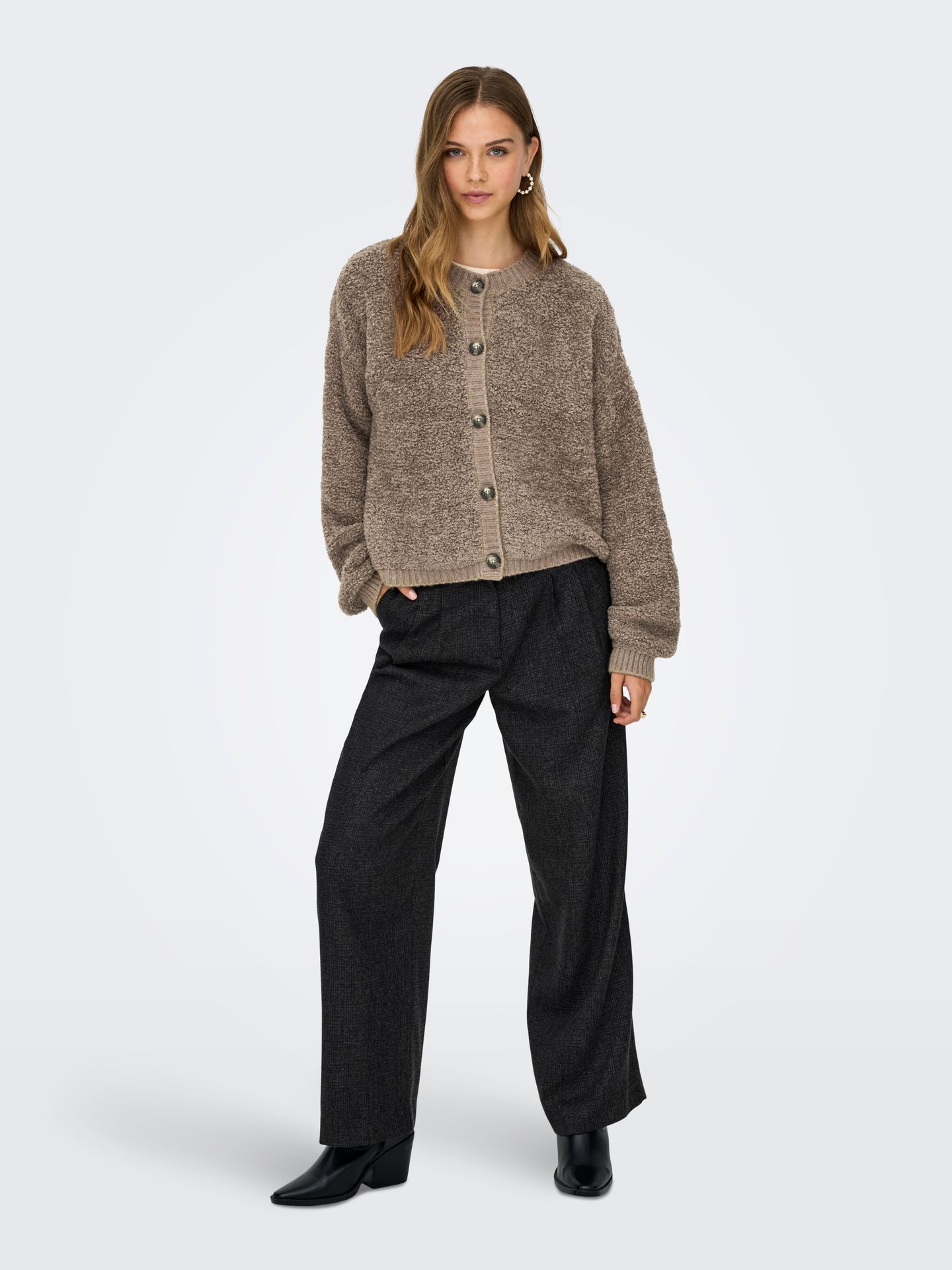 JDY JDYEIRA LIFE L/S ONECK CARDIGAN KNT Mountain Trail 2900161538047