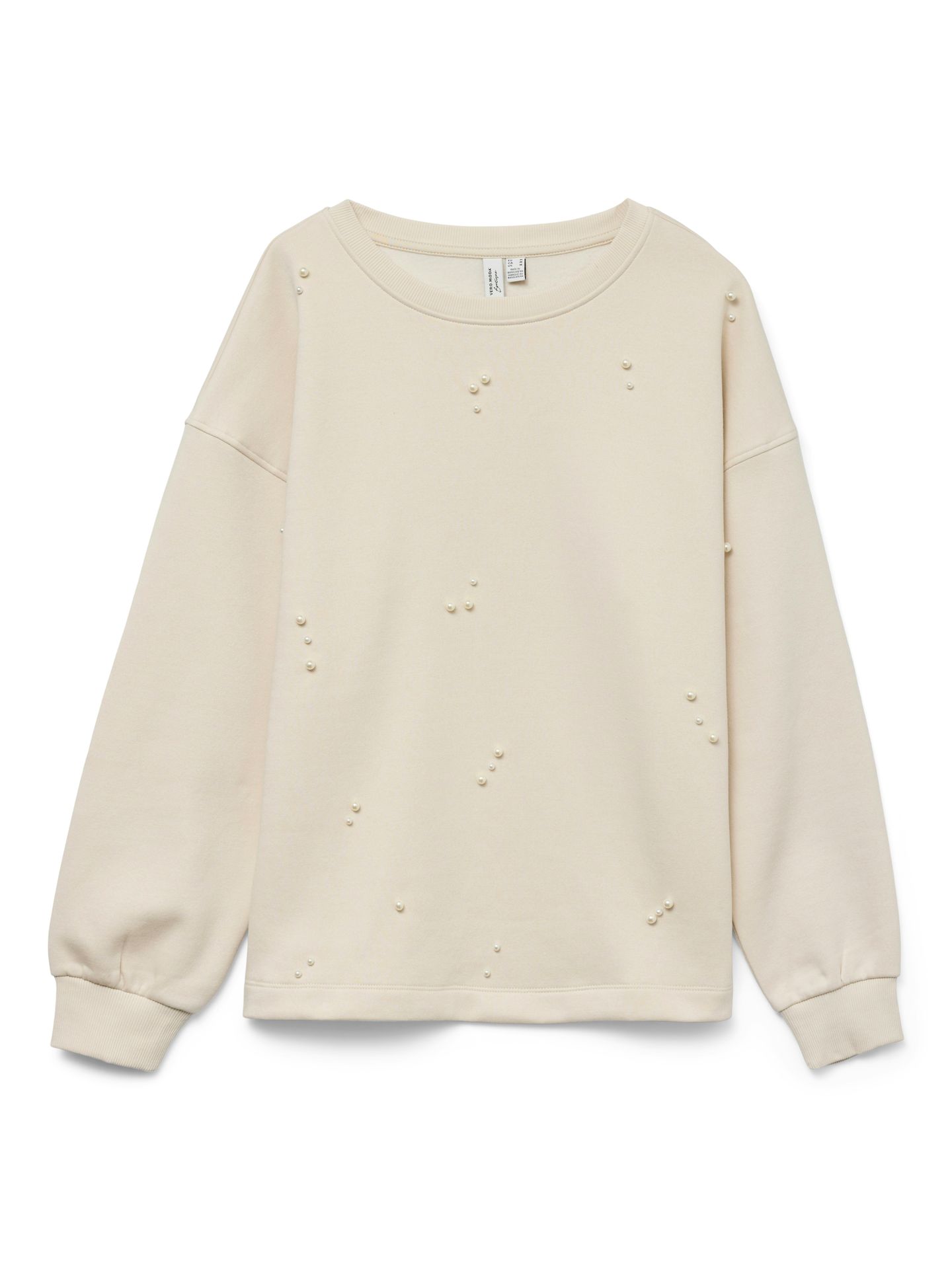 Vero Moda VMFATILDA L/S SWEATSHIRT JRS BTQ Birch/Dicte 00115260-EKA26011400000164