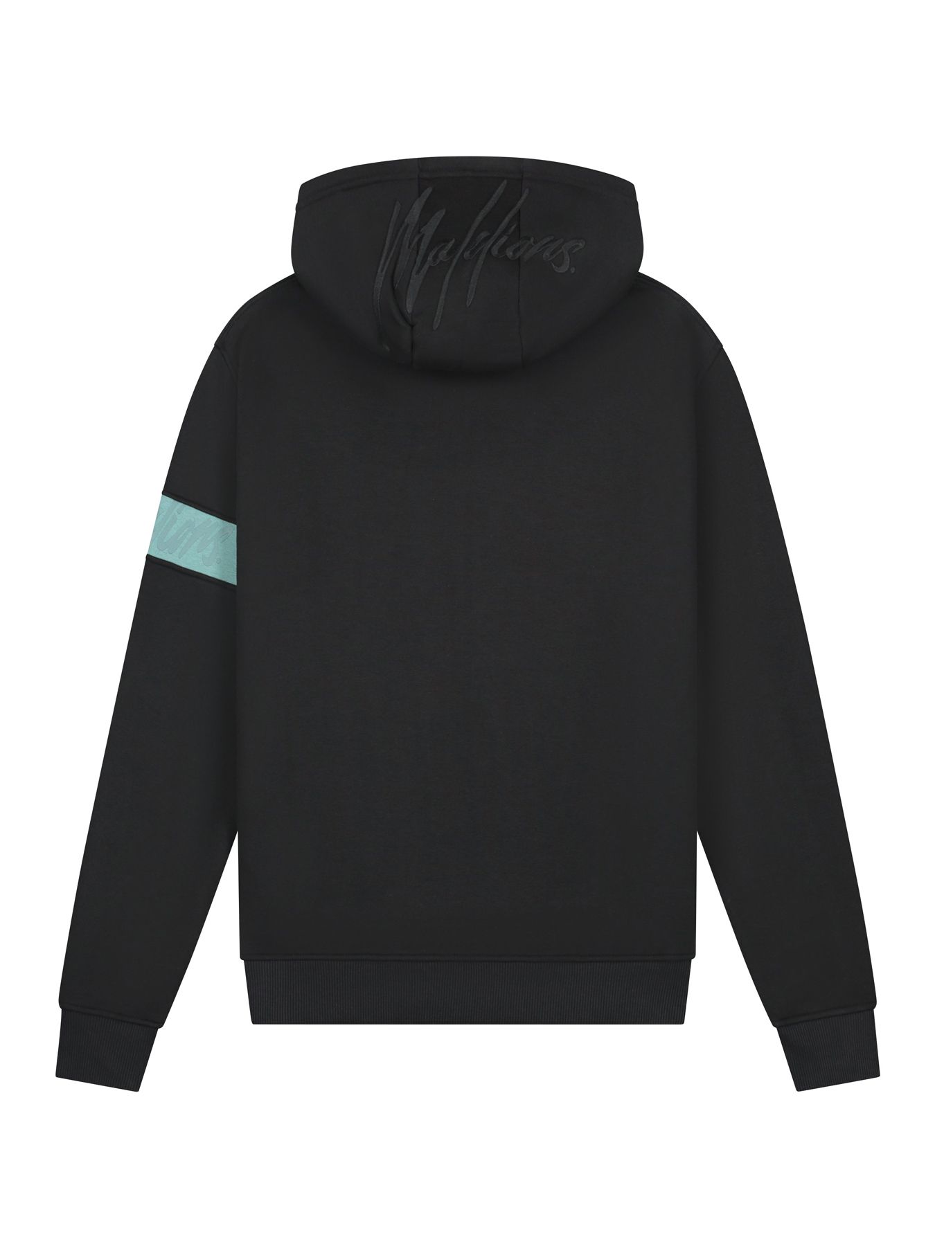 Malelions Men captain zip hoodie Black 2900160413048