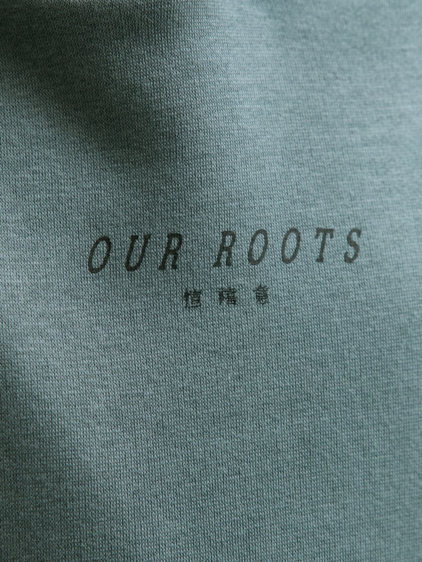 Jack & Jones JJKENJI SWEAT HOOD JNR Stormy Weather 2900160422033