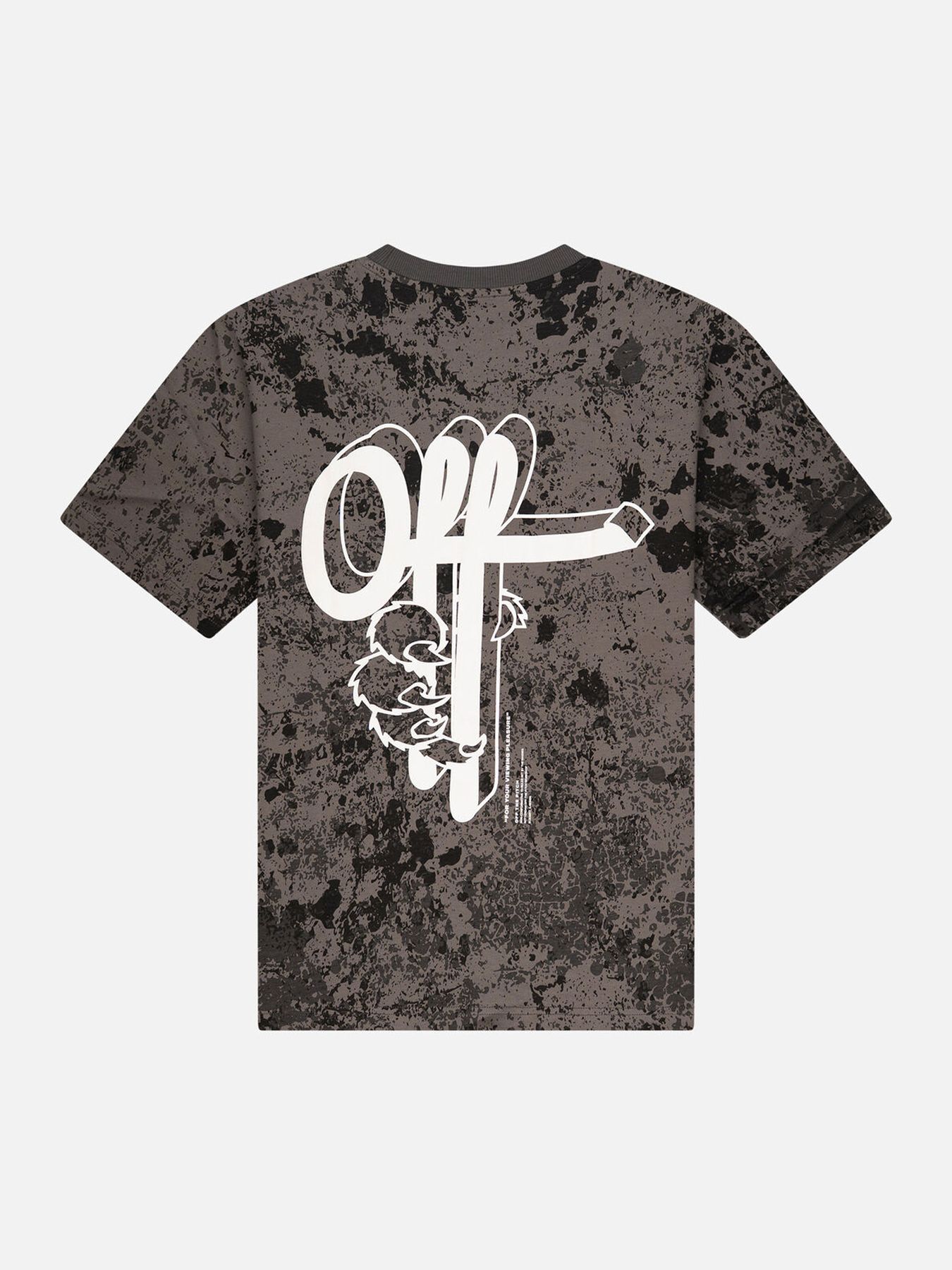 Off The Pitch Blotch Loose fit tee Black 2900160424037