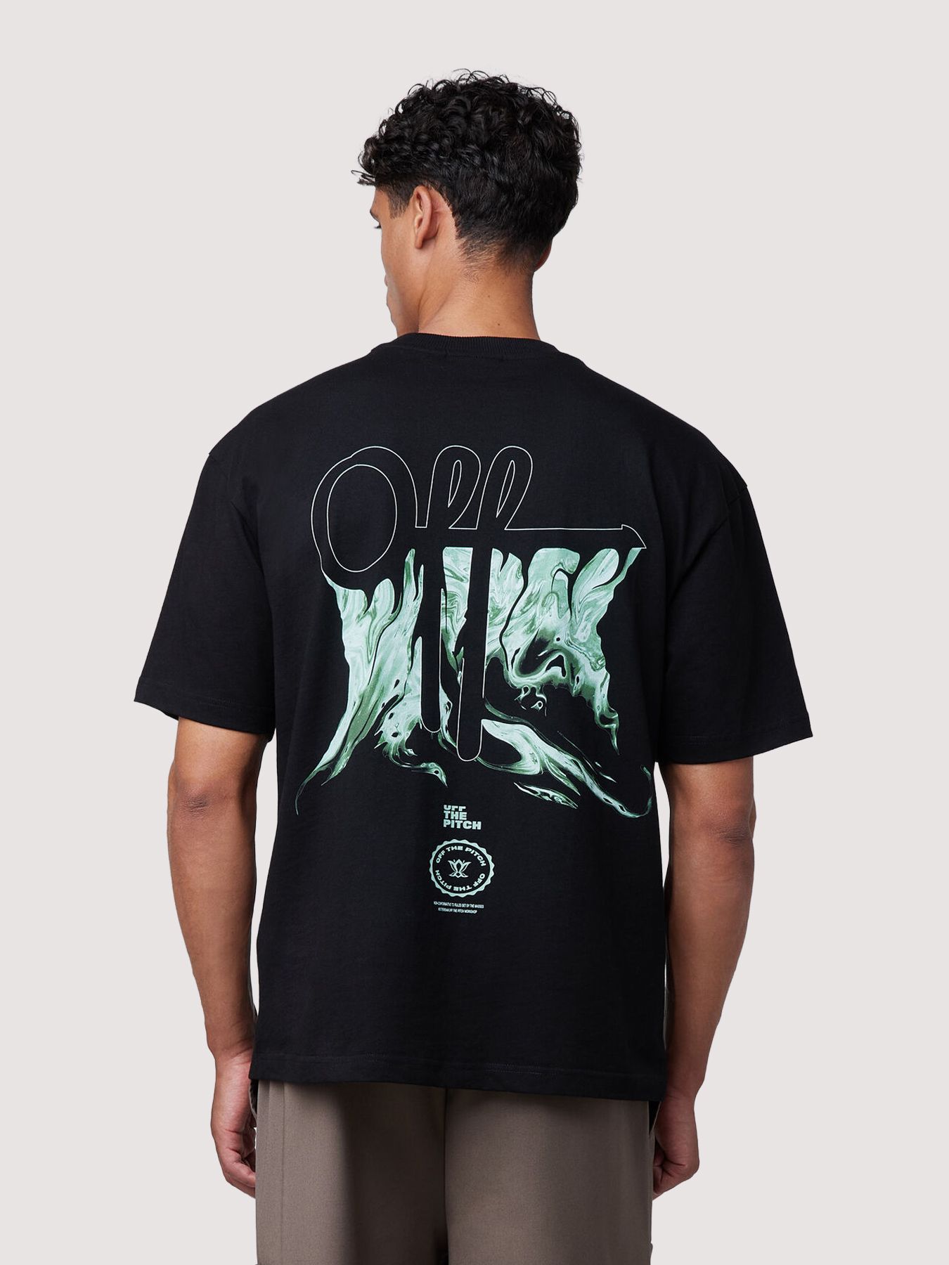 Off The Pitch Ignite Loose fit tee Black 2900160434074