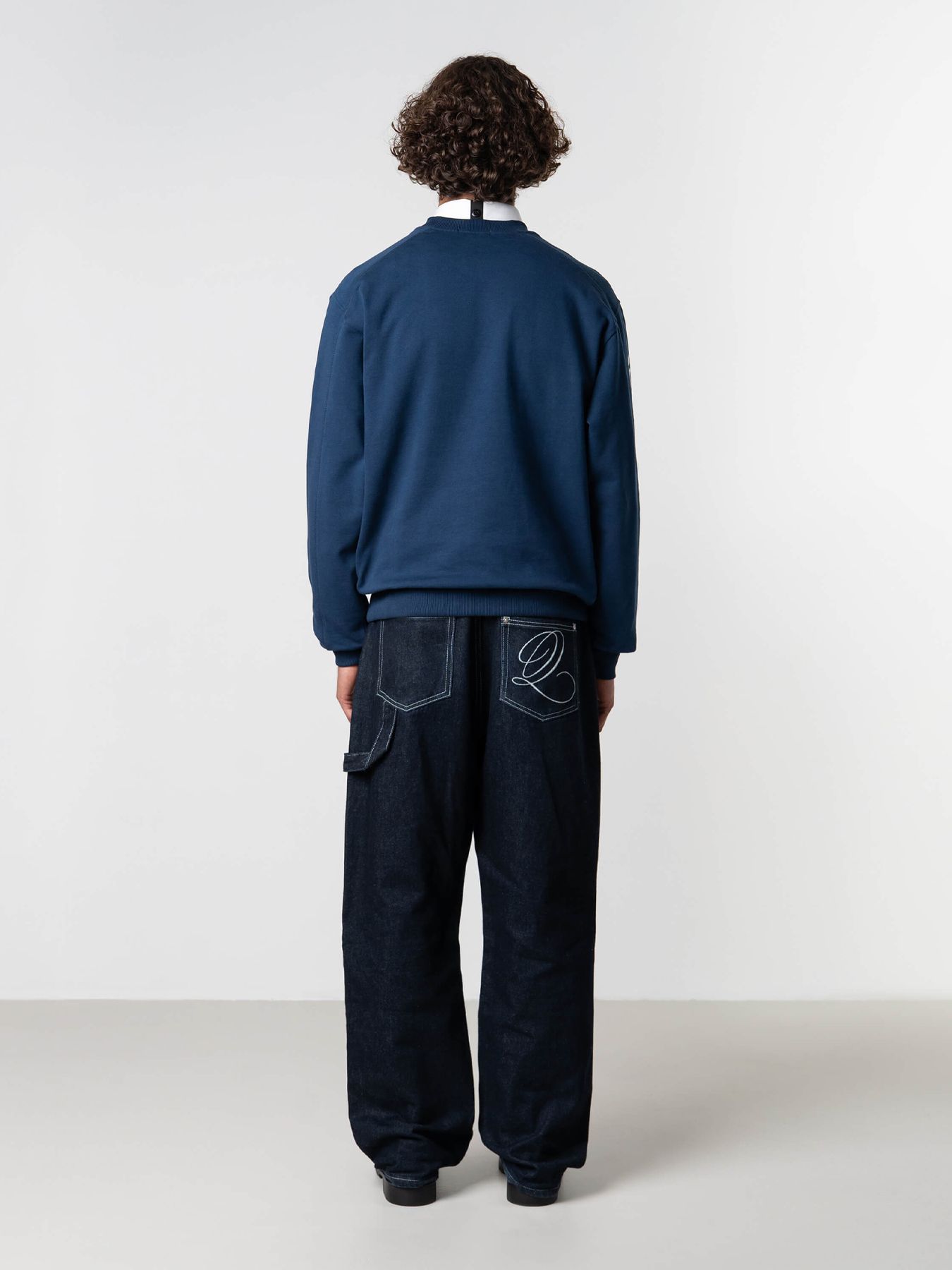 Quotrell Command Crewneck Navy 2900160440037