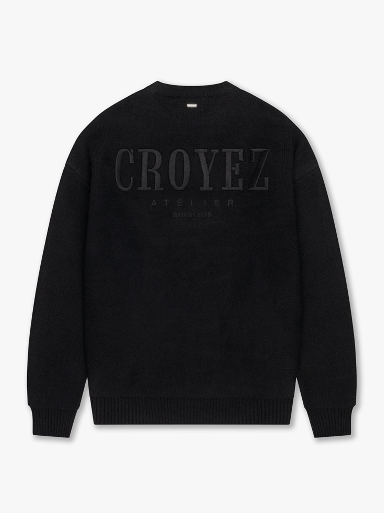 Croyez Gallery knit sweater Black 2900160443069