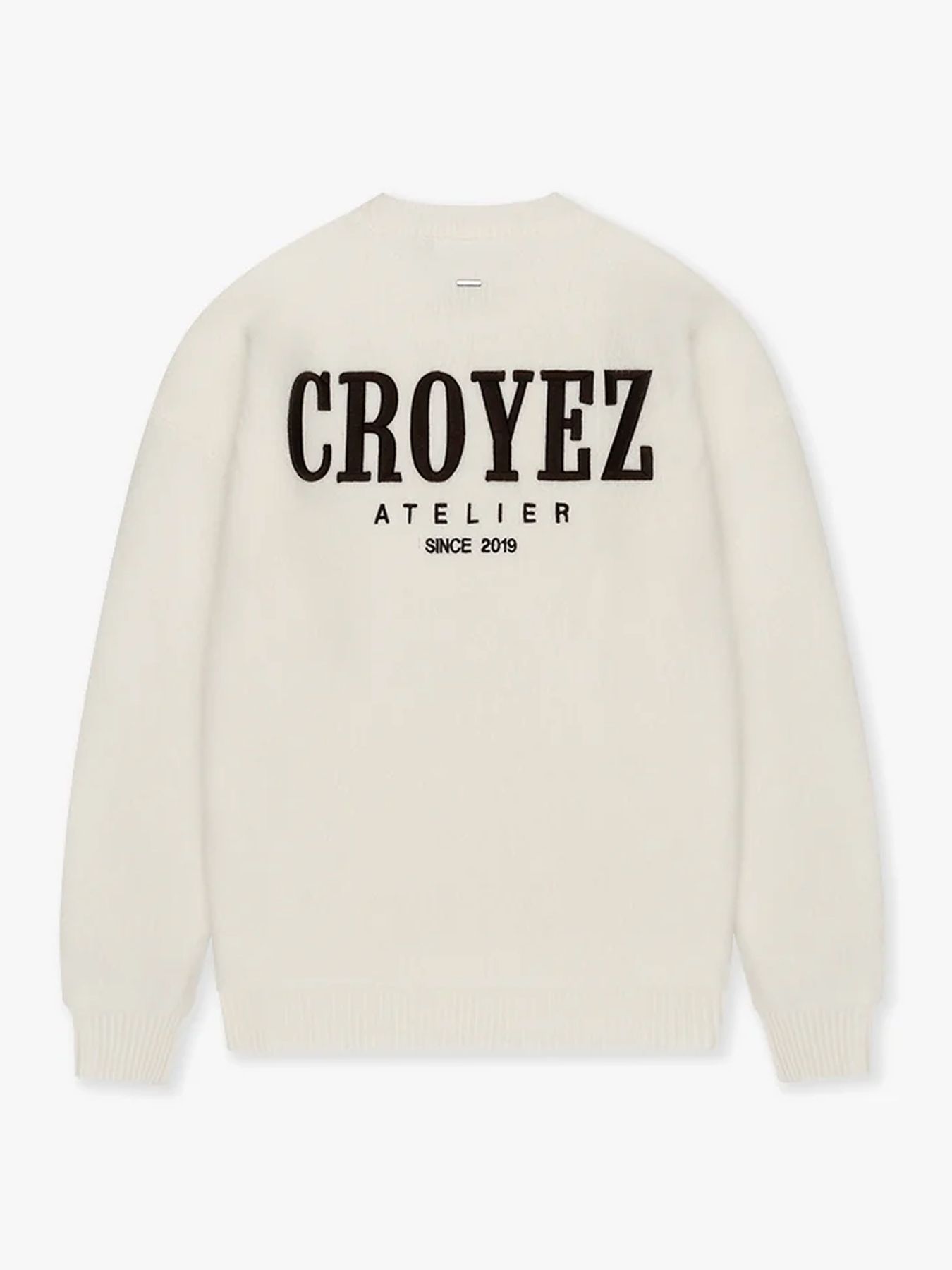 Croyez Gallery knit sweater off white 2900160442048