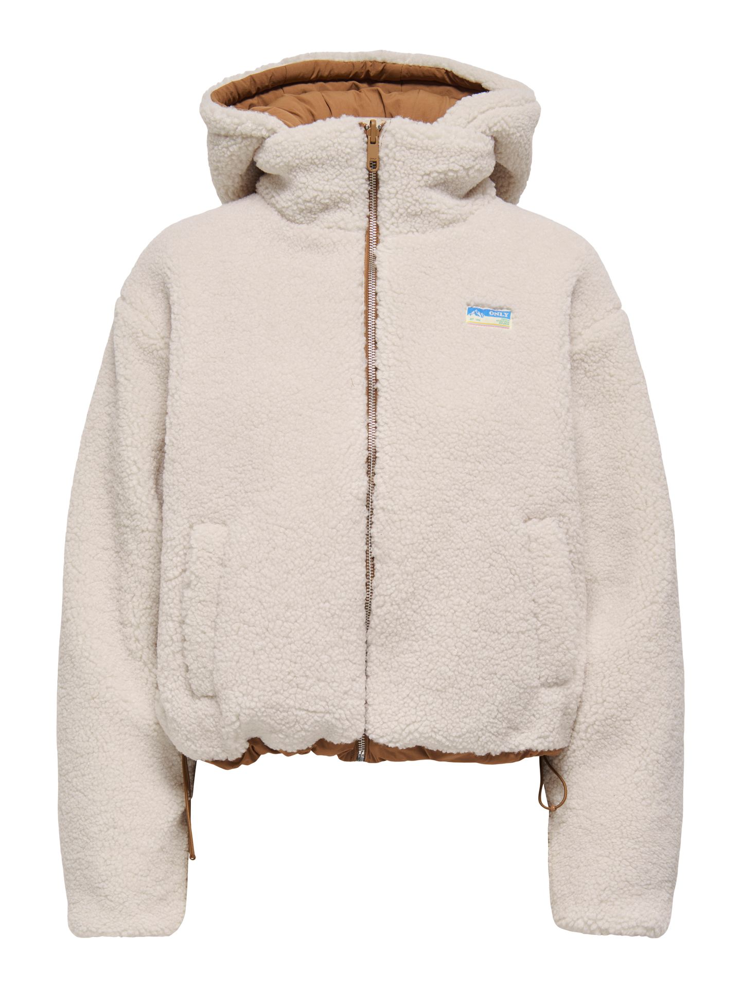 Only ONLMARIA REV PUFFER JACKET CC OTW Cloud Dancer/2024 BRODERIE ANGLAISE 2900160455024