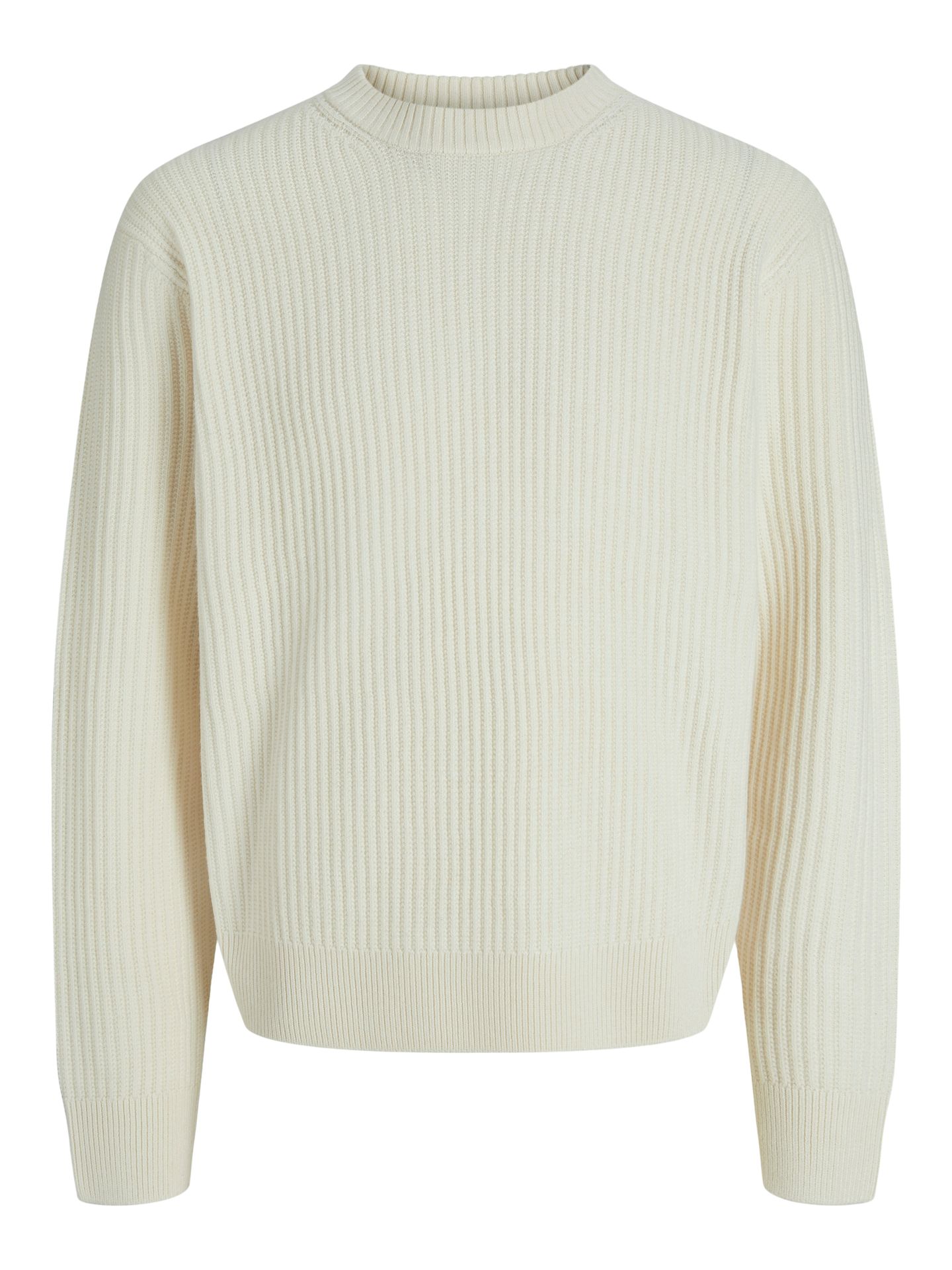 Jack & Jones JCOGRID KNIT CREW NECK Sea Salt 2900160485014