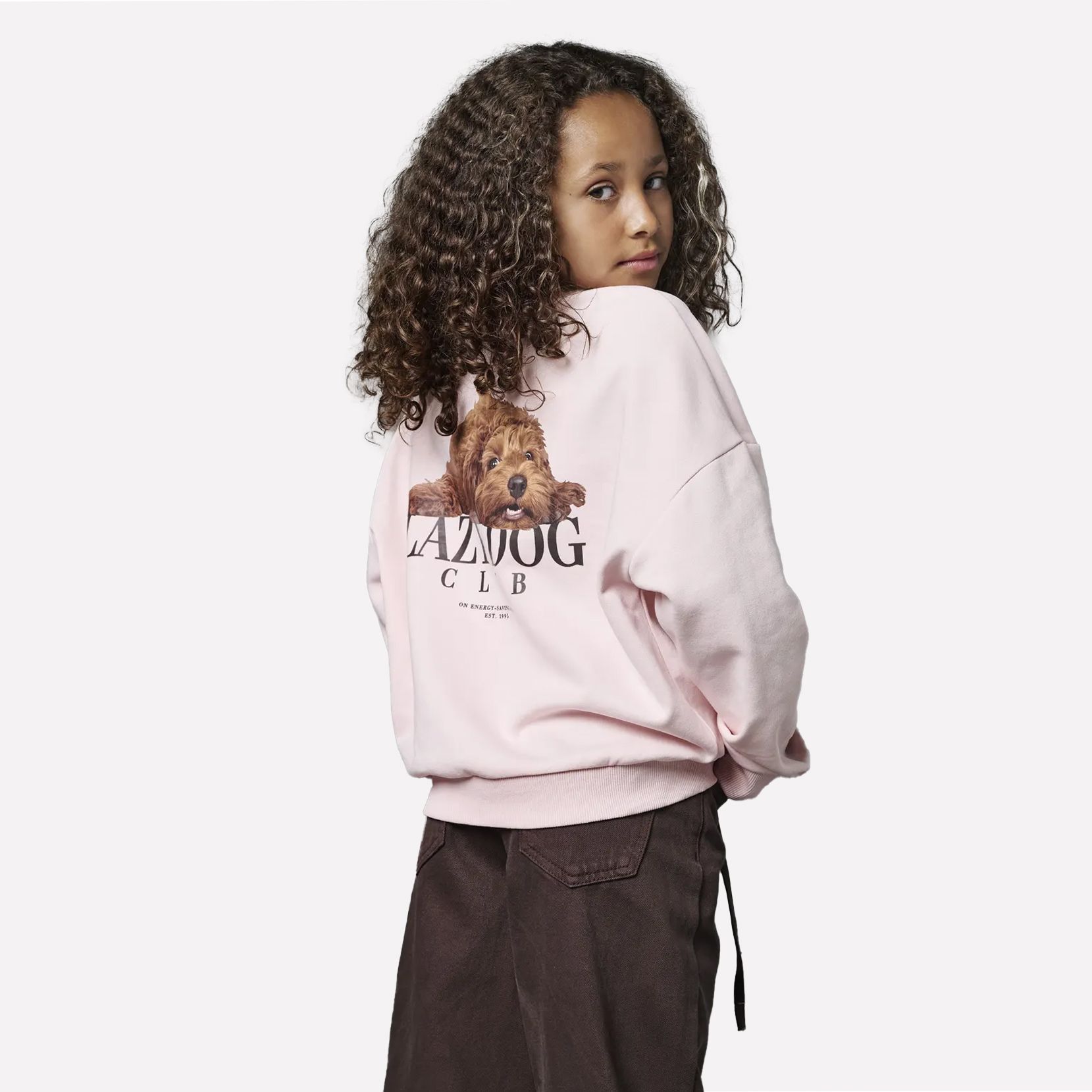 Only KOGBILA L/S OVZ PRINT O-NECK SWT NO Chalk Pink/CABERNET EMB. 00115320-EKA26011400003155