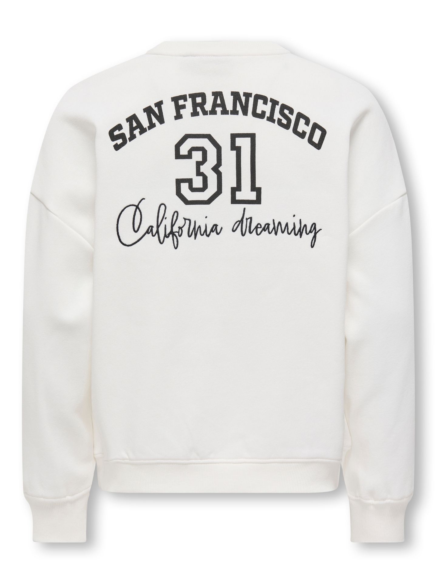 Only KOGBILA L/S OVZ PRINT O-NECK SWT NO Egret/Beauty 2900160488015