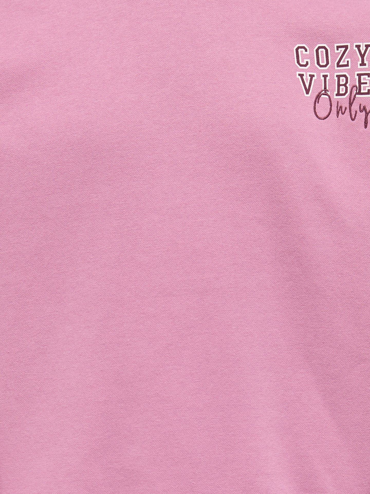 Only KOGBILA L/S OVZ PRINT O-NECK SWT NO Mauve Orchid/Cozy 2900160489029