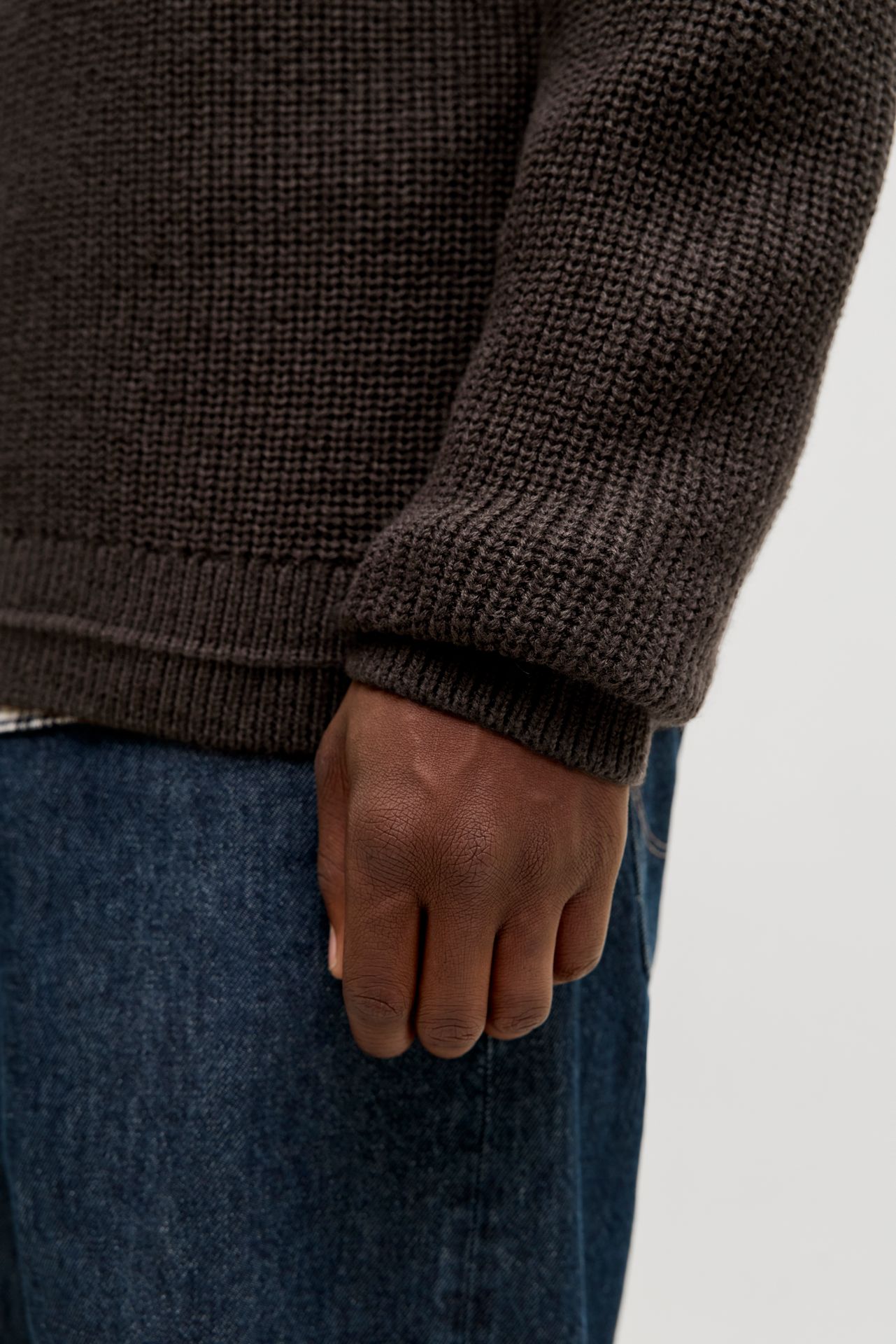 Jack & Jones JJKAITO KNIT HALF ZIP BF Delicioso 2900160496010