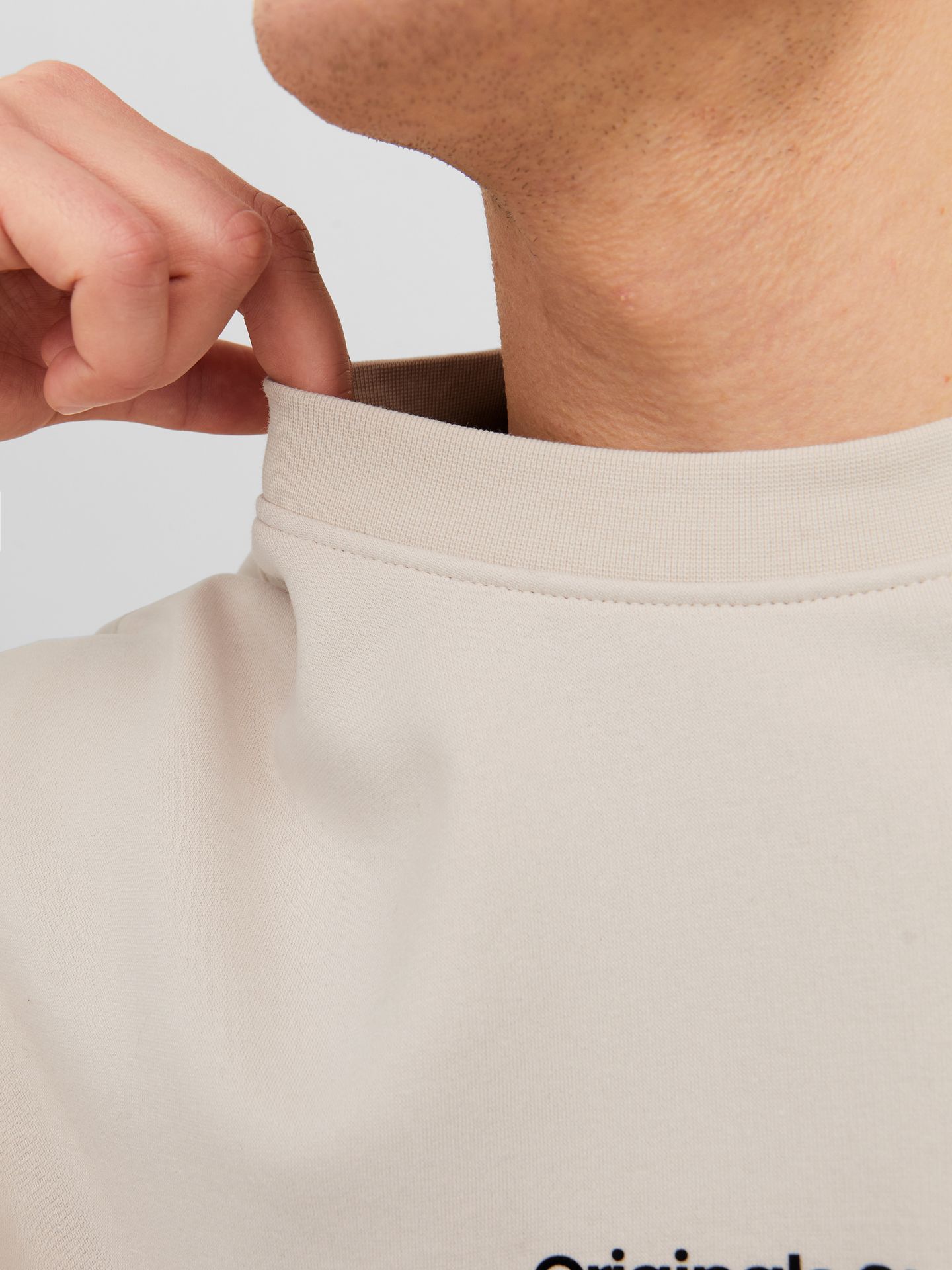 Jack & Jones JORVESTERBRO SWEAT CREW NECK NOOS Moonbeam 2900160495013