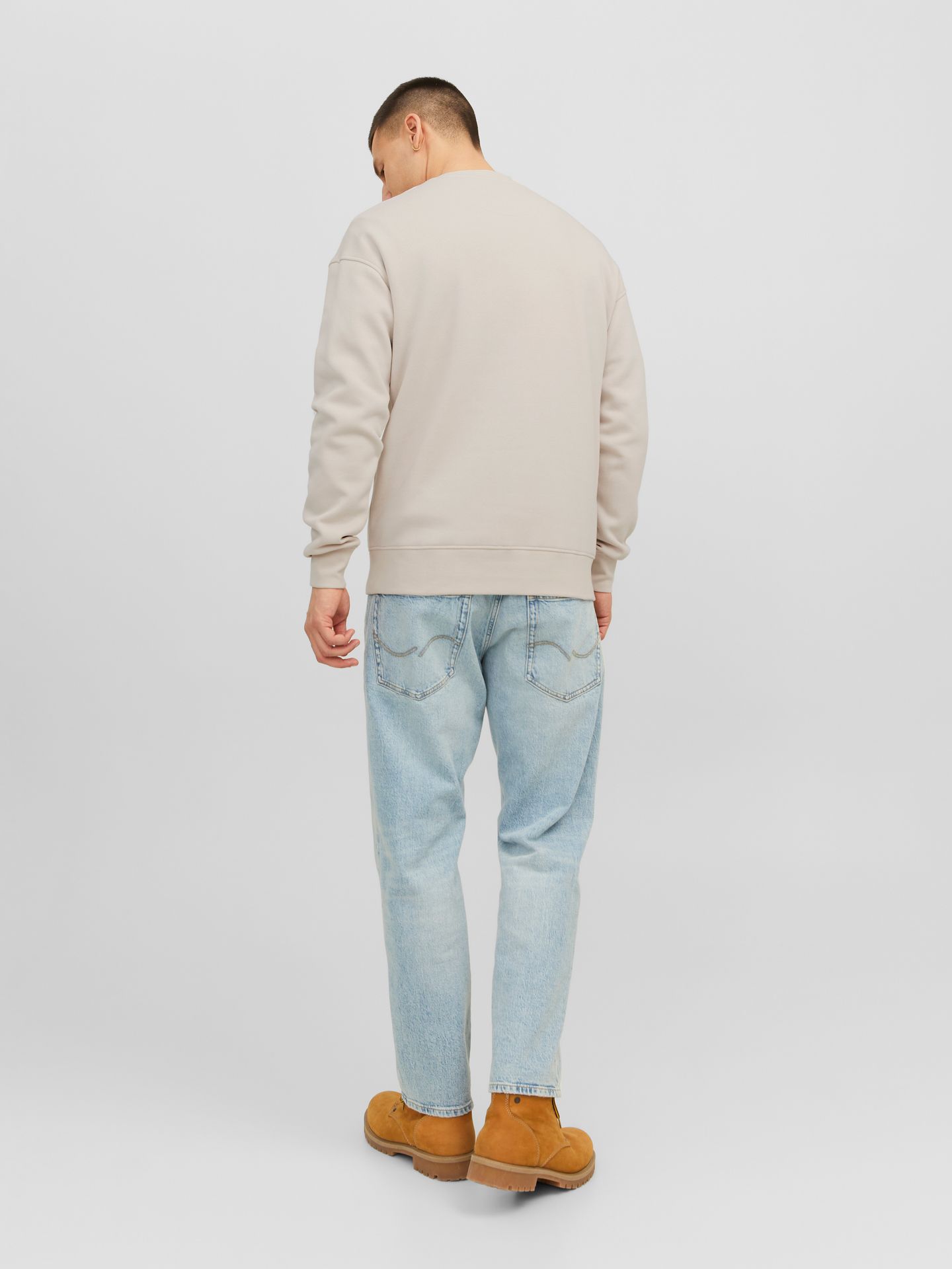 Jack & Jones JORVESTERBRO SWEAT CREW NECK NOOS Moonbeam 2900160495013