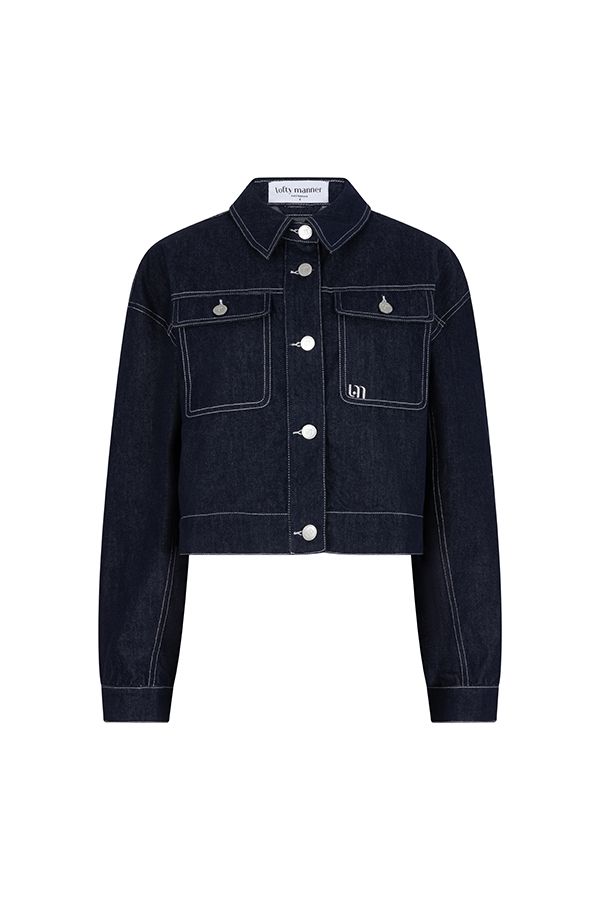 Lofty Manner Jacket Ariah 415 denim blue 00115326-EKA26013300000052