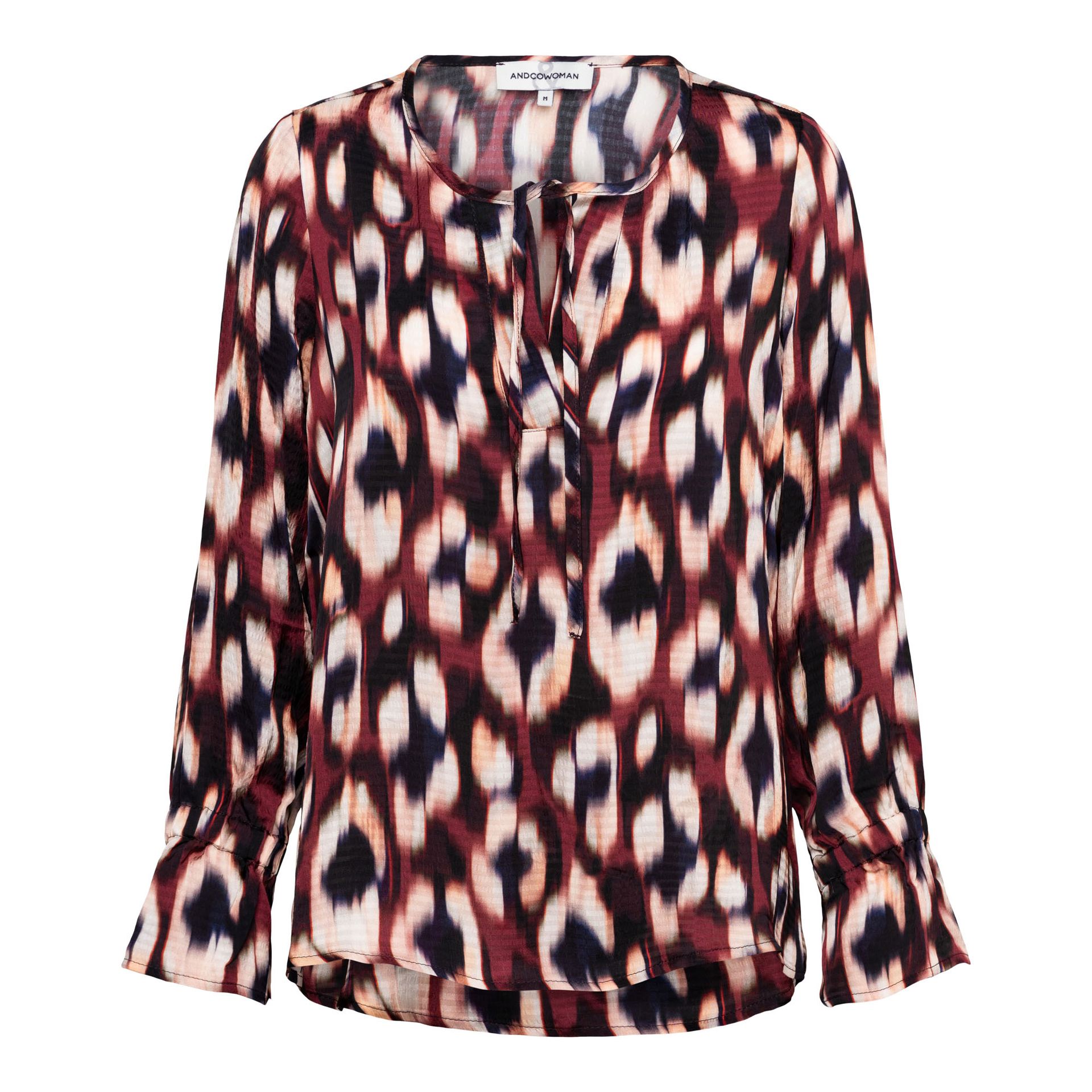 &Co Woman MELINA FADED SMALL 56085 lw-wine red multi 00115336-EKA26007600000184