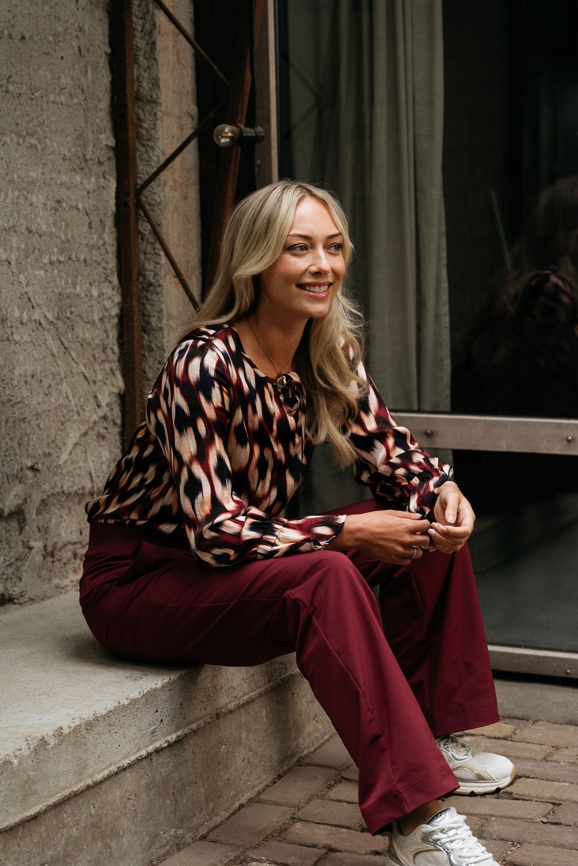 &Co Woman MELINA FADED SMALL 56085 lw-wine red multi 2900160513045