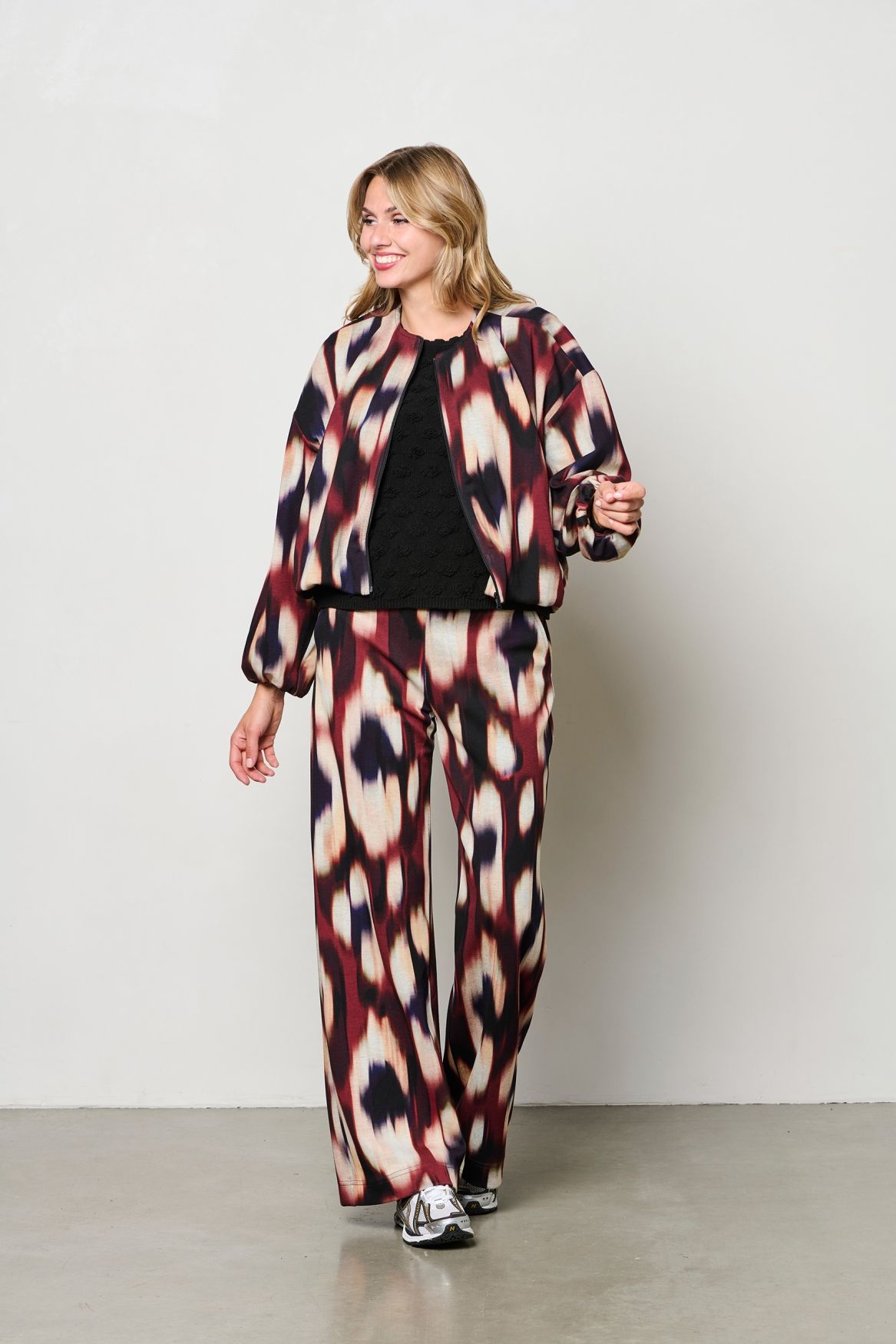 &Co Woman DAWN FADED BIG 56085 lw-wine red multi 2900160515063