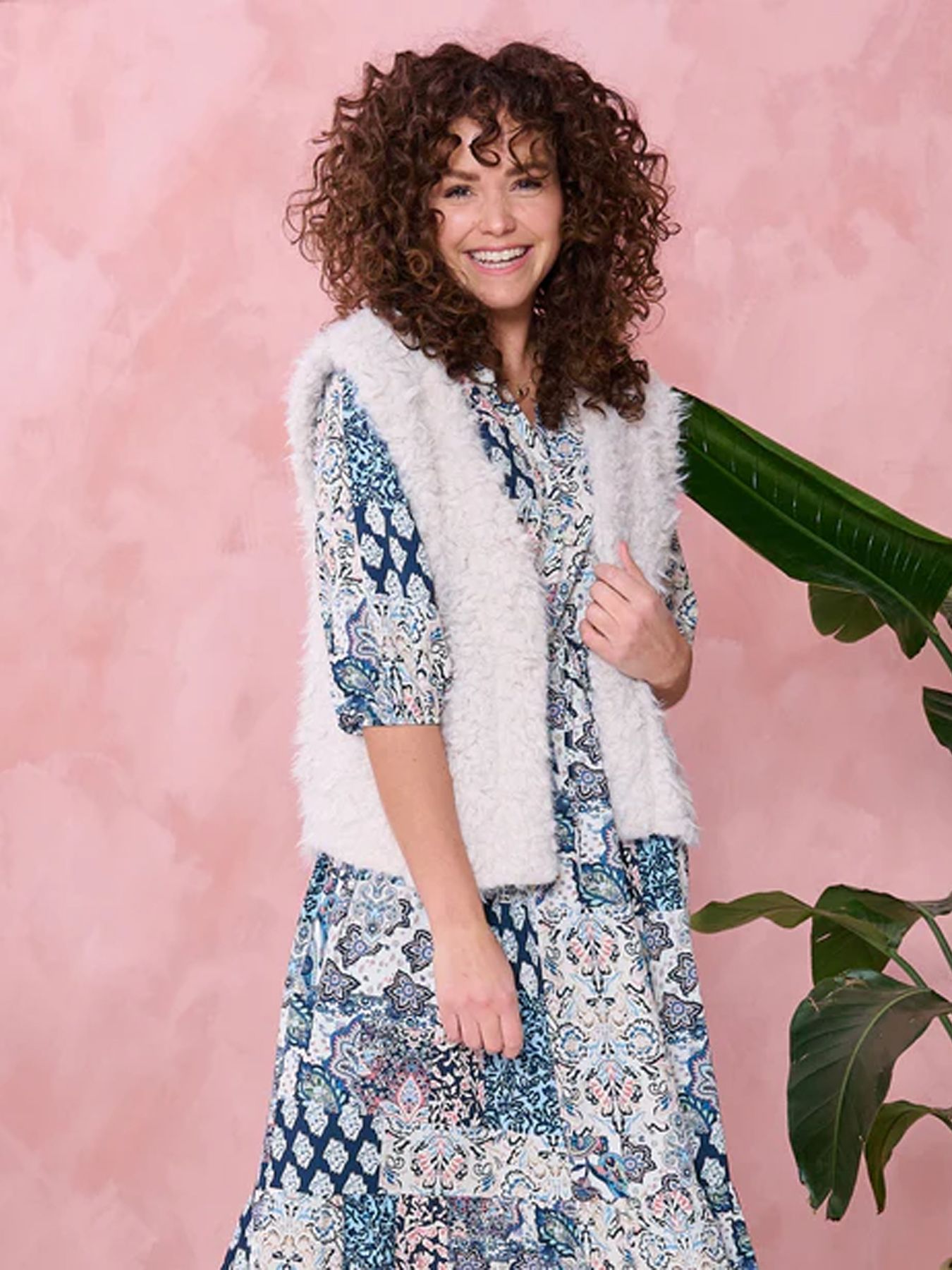 Fos Fashion 6855 Gilet off white 2900160527011