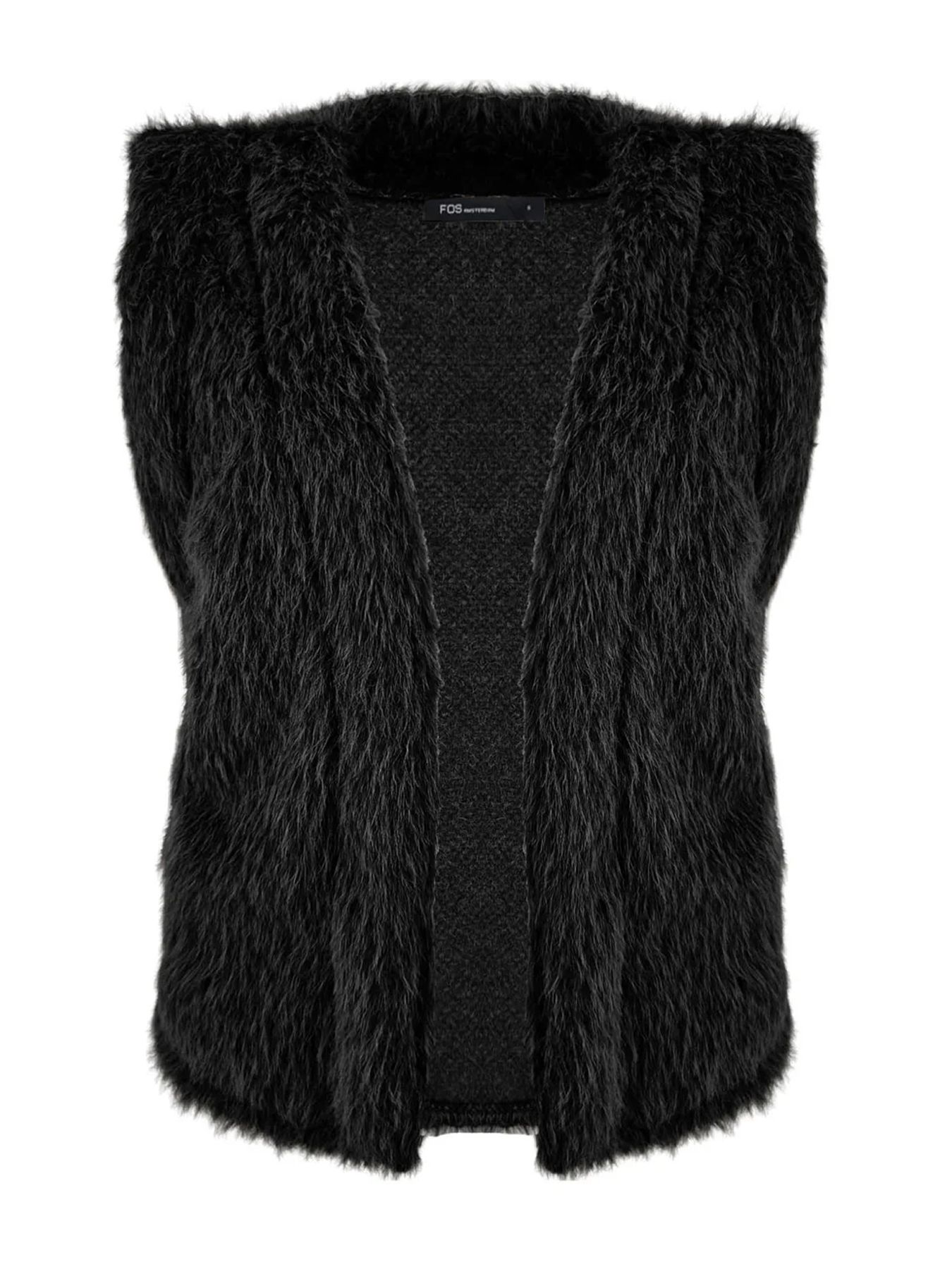 Fos Fashion 7602 Gilet Zwart 2900160842039