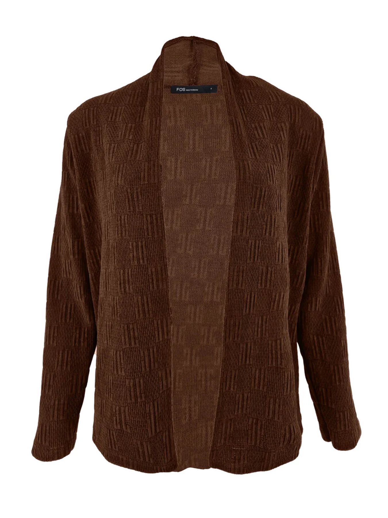 Fos Fashion 7599 Londa jacquard Donker Bruin 00115360-A1