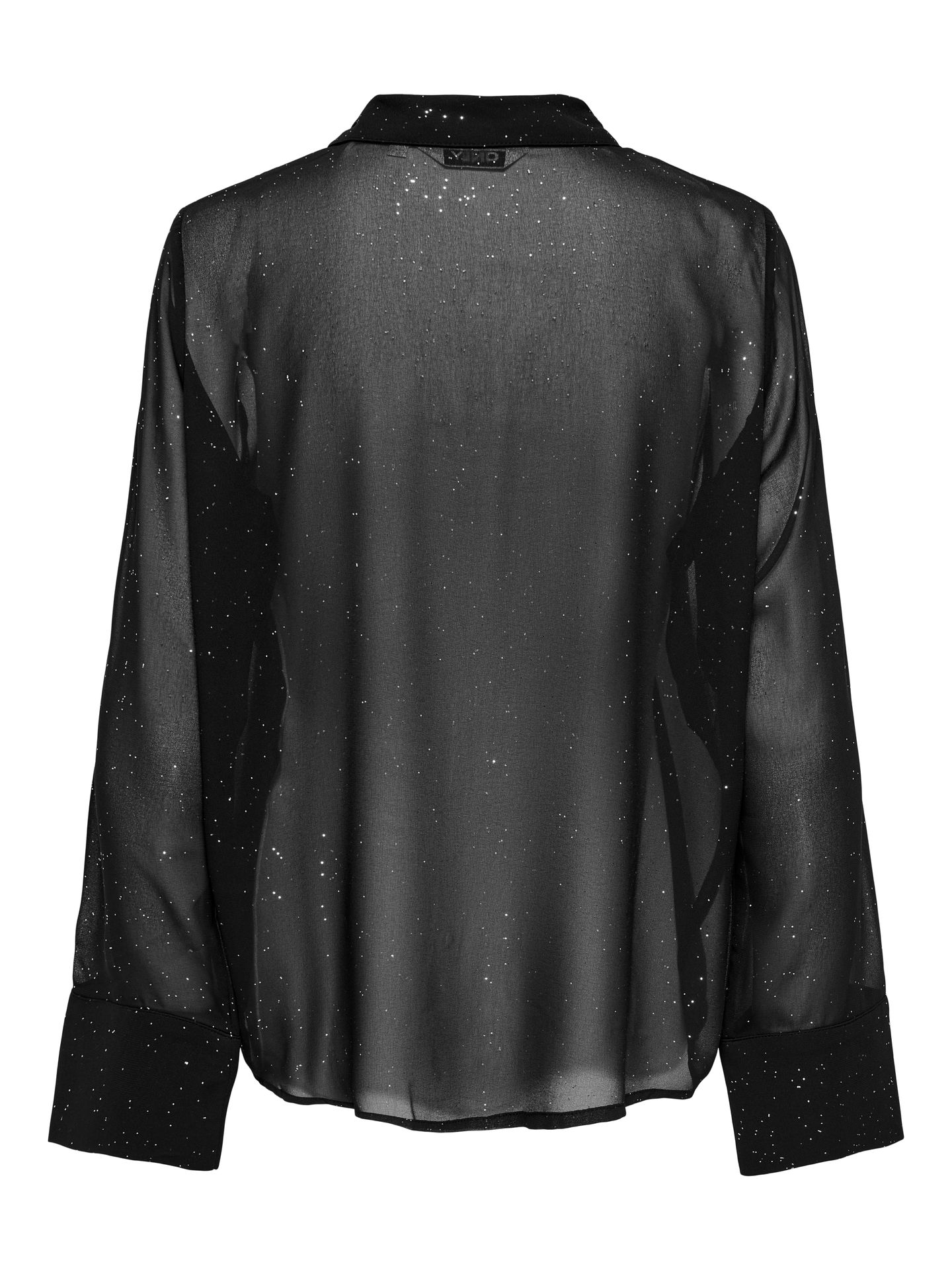 Only ONLSTAR LIFE L/S GRACE GLITTER SHIR Black/LEO AOP 2900160674029